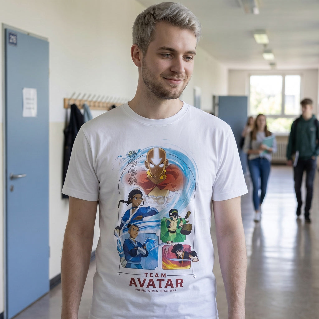Zdjęcie produktu Biała koszulka Team Avatar