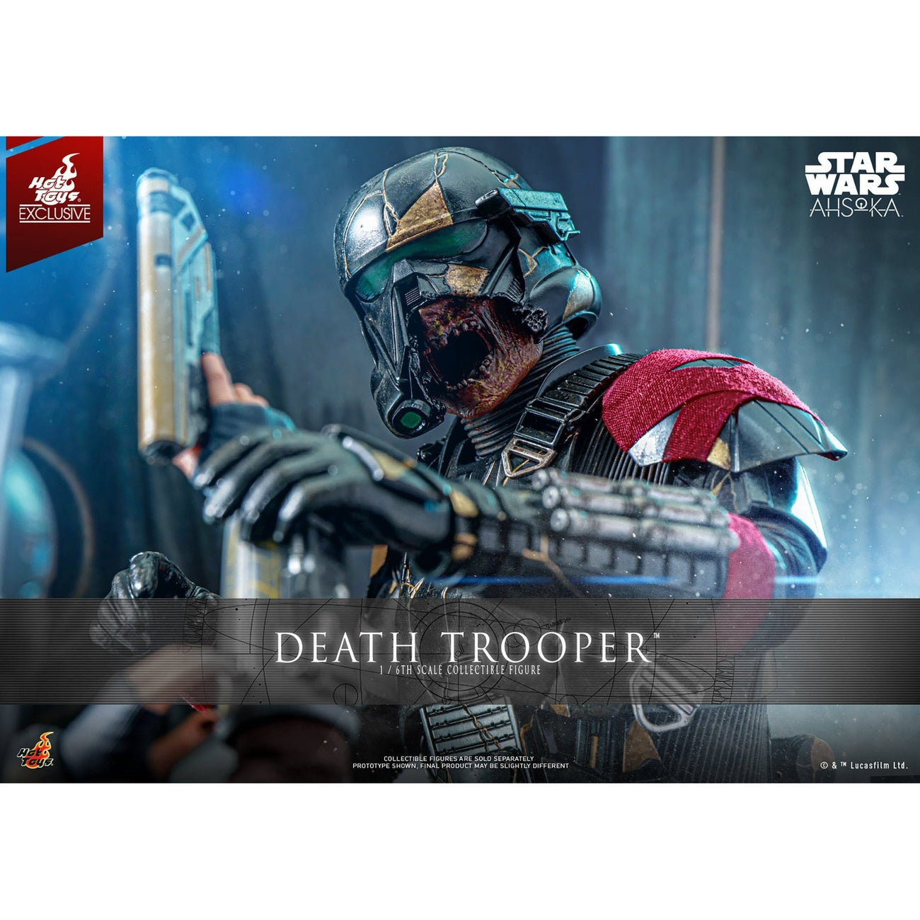 Zdjęcie produktu Star Wars: Ahsoka – Figurka Akcji Death Trooper Masterpiece 1:6