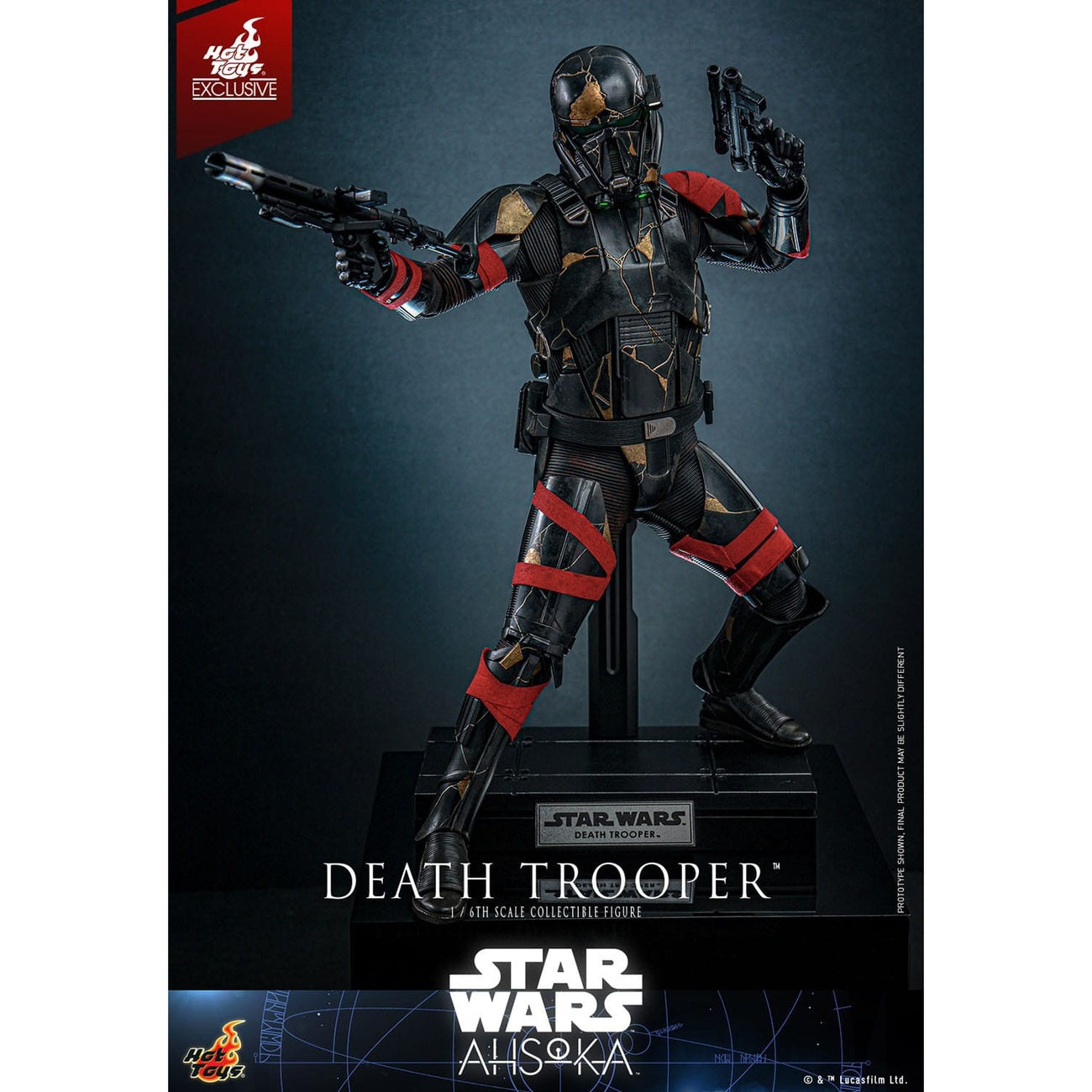 Zdjęcie produktu Star Wars: Ahsoka – Figurka Akcji Death Trooper Masterpiece 1:6