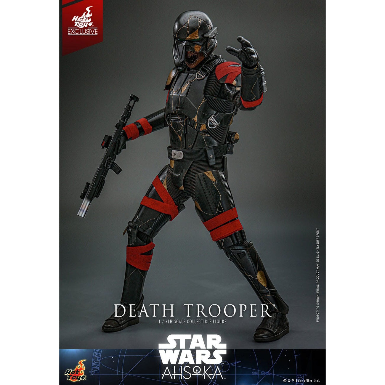 Zdjęcie produktu Star Wars: Ahsoka – Figurka Akcji Death Trooper Masterpiece 1:6