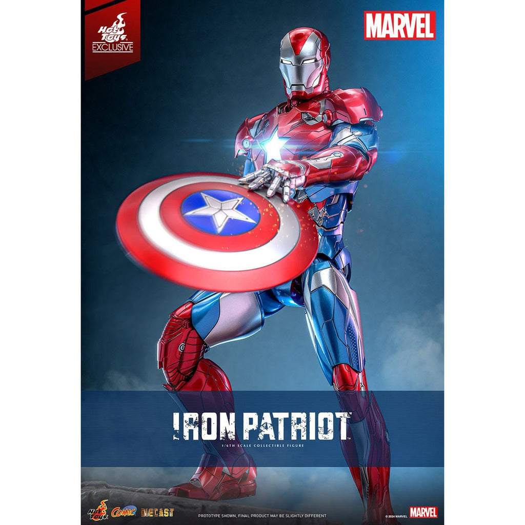 Zdjęcie produktu Marvel - Iron Patriot Comic Diecast Masterpiece ekskluzywna figurka akcji w skali 1:6