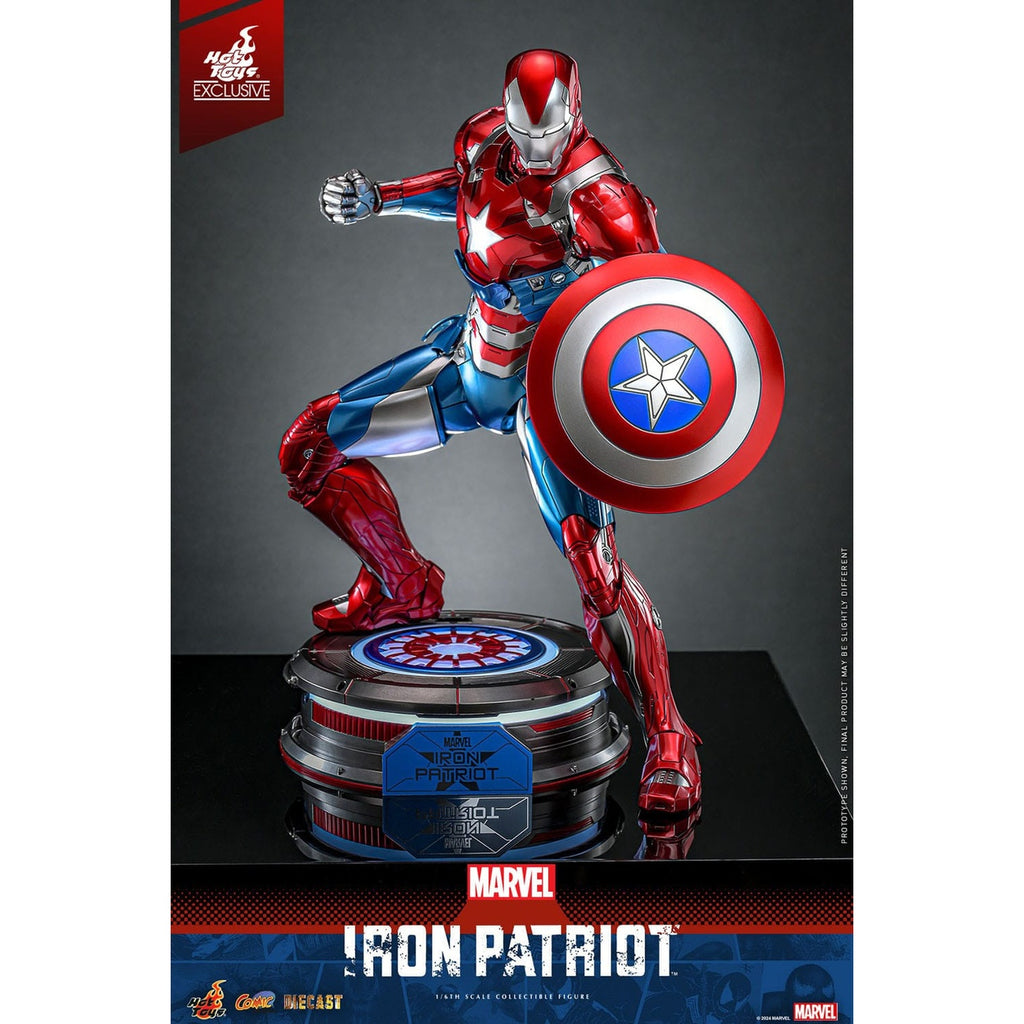 Zdjęcie produktu Marvel - Iron Patriot Comic Diecast Masterpiece ekskluzywna figurka akcji w skali 1:6
