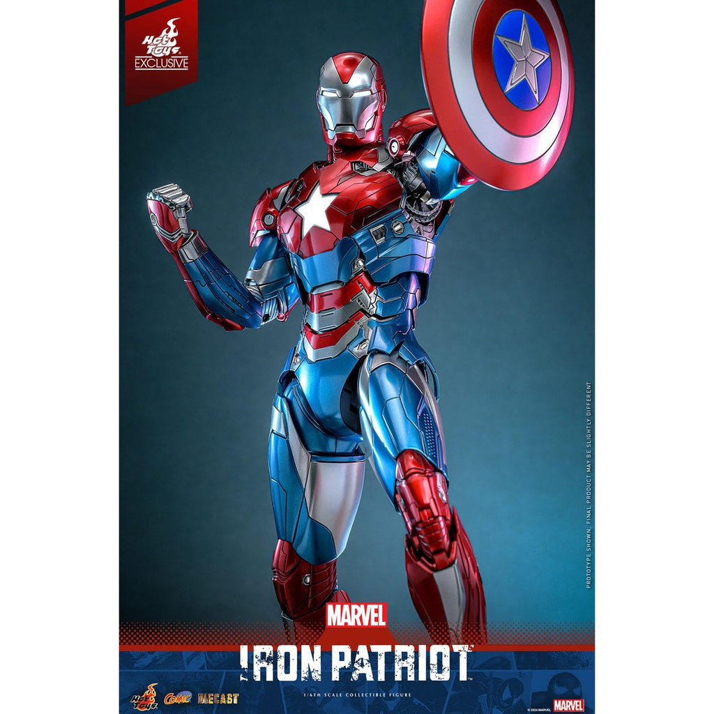 Zdjęcie produktu Marvel - Iron Patriot Comic Diecast Masterpiece ekskluzywna figurka akcji w skali 1:6