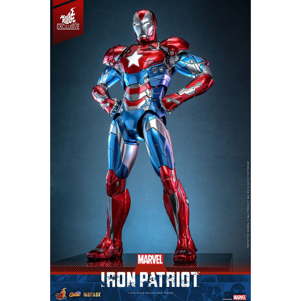 Zdjęcie produktu Marvel - Iron Patriot Comic Diecast Masterpiece ekskluzywna figurka akcji w skali 1:6