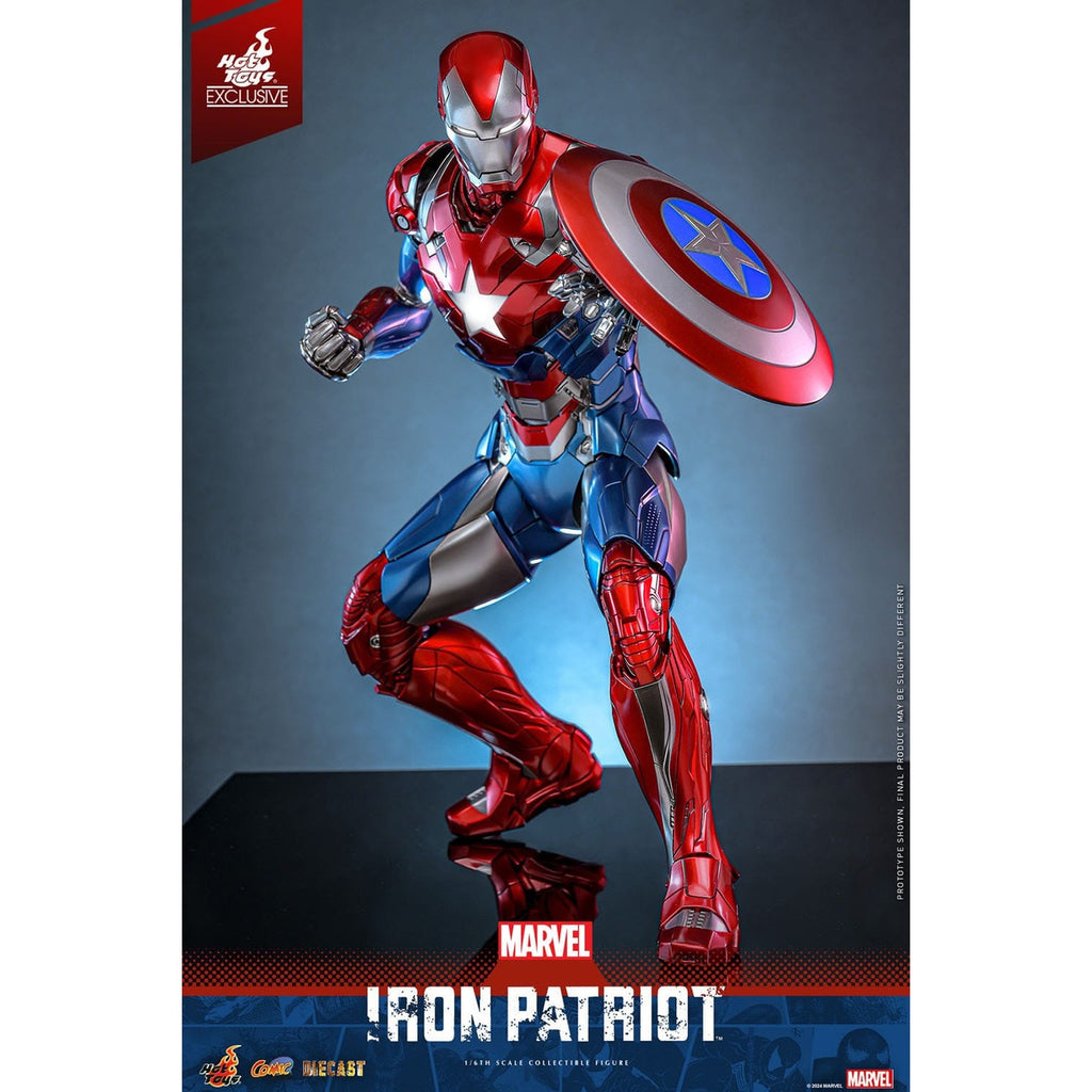 Zdjęcie produktu Marvel - Iron Patriot Comic Diecast Masterpiece ekskluzywna figurka akcji w skali 1:6