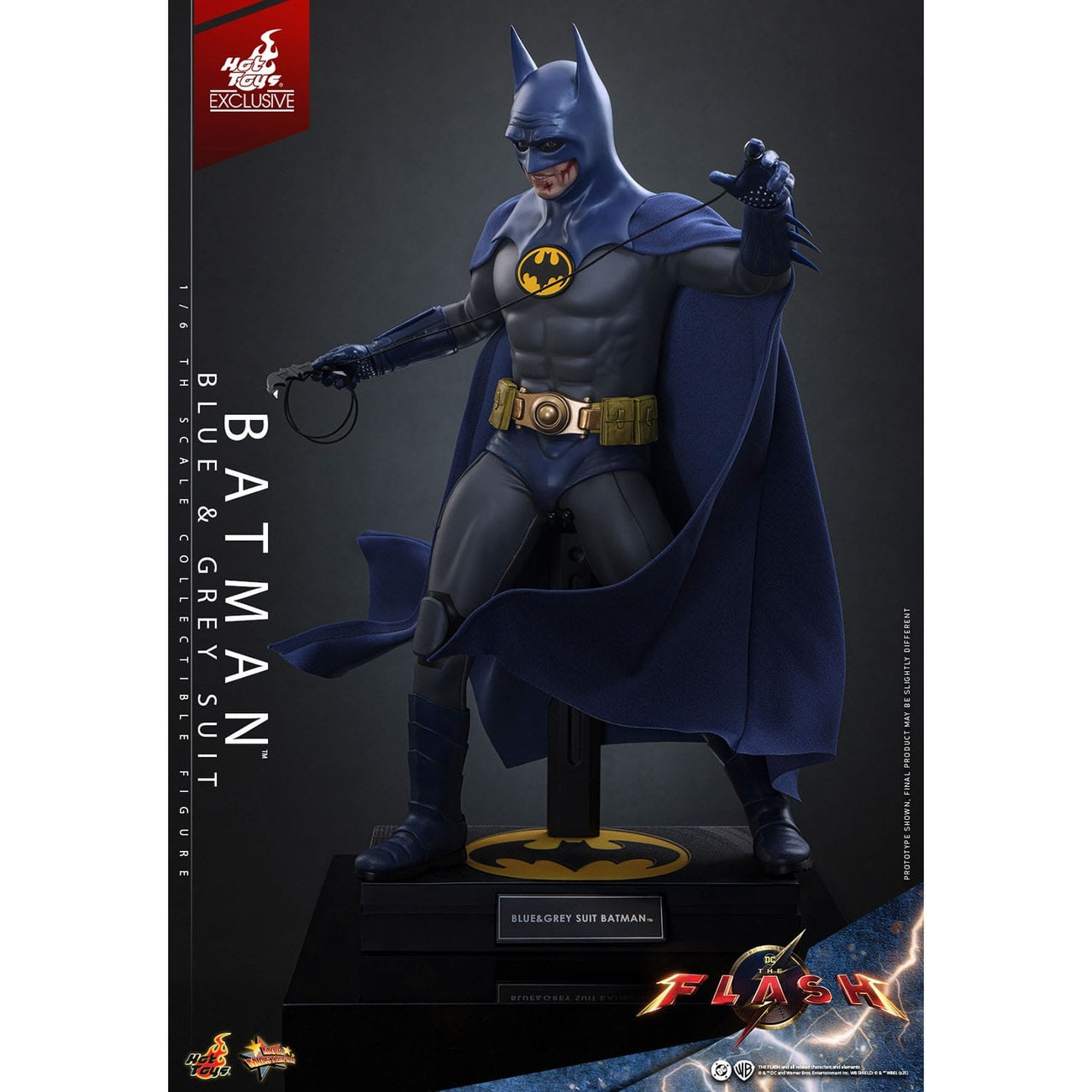 Product image The Flash - Batman Masterpiece Action Figure 1:6 Blue & Grey Suit Limited Edition