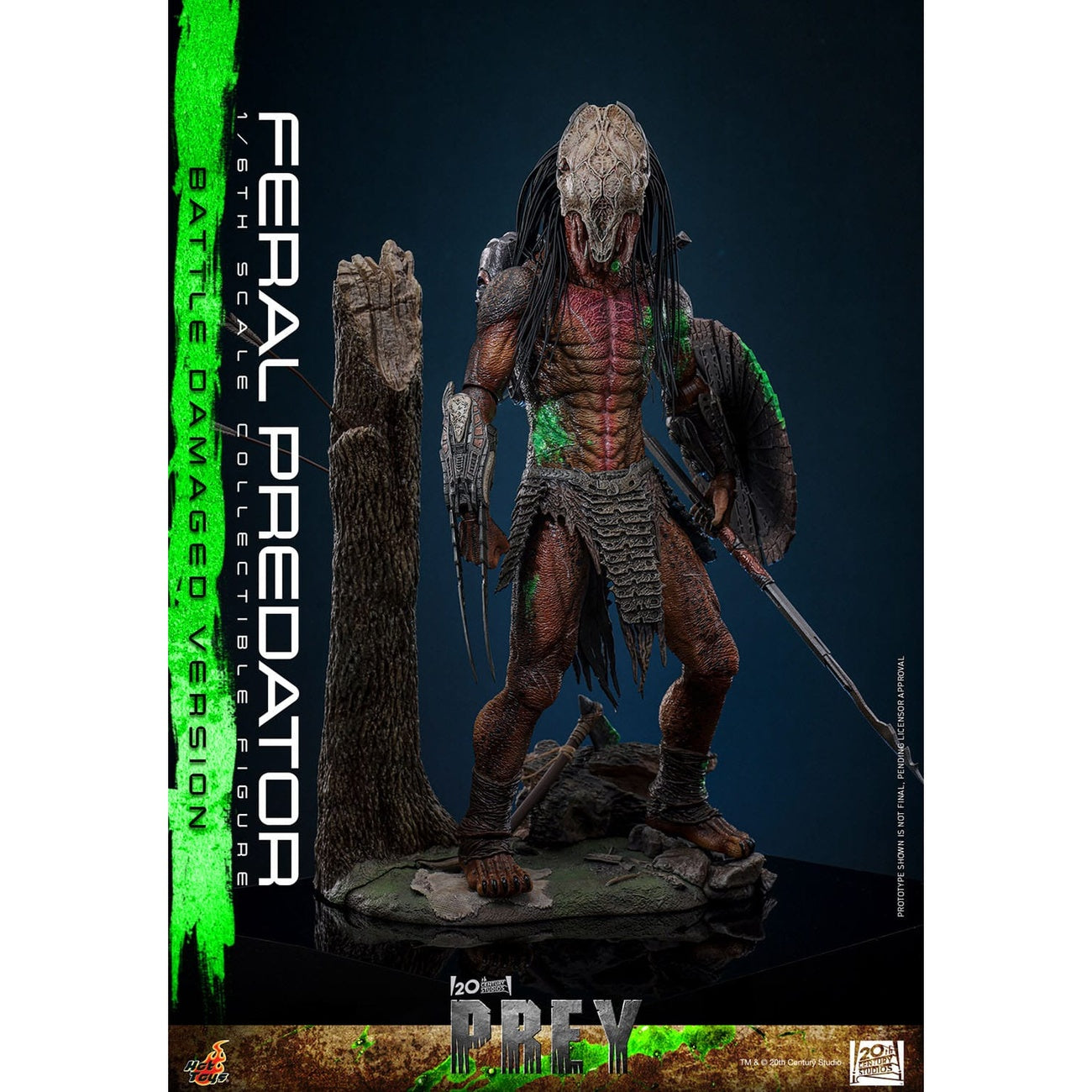 Zdjęcie produktu Prey - Figurka akcji Feral Predator 1:6 Battle Damaged Version