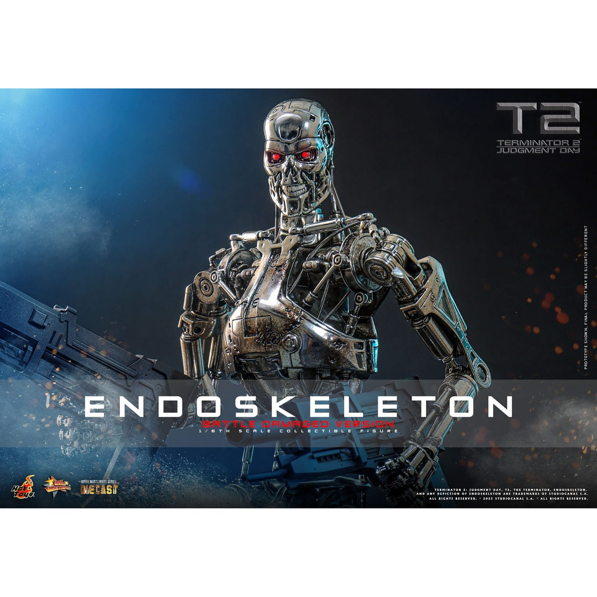 Zdjęcie produktu Terminator – figurka kolekcjonerska Masterpiece Endoskeleton 1:6 Battle Damaged Version