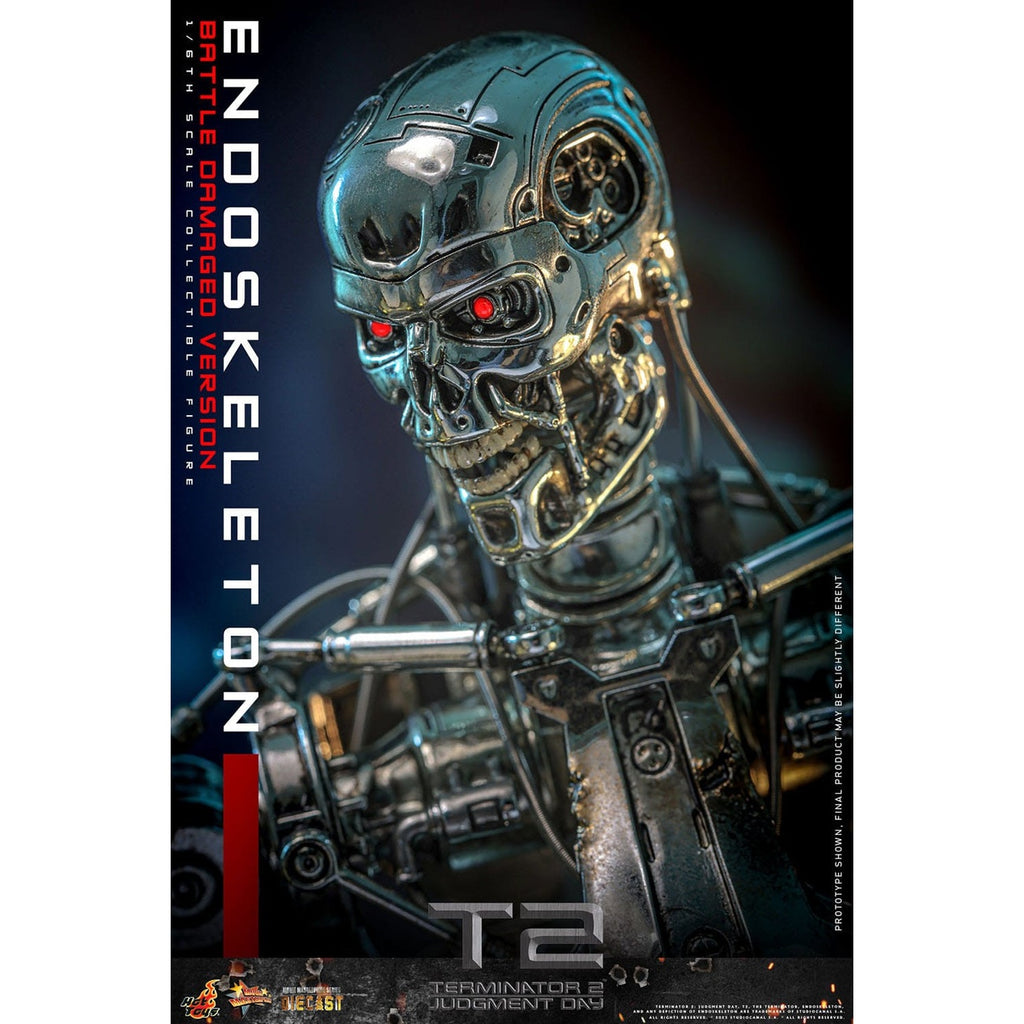 Zdjęcie produktu Terminator – figurka kolekcjonerska Masterpiece Endoskeleton 1:6 Battle Damaged Version