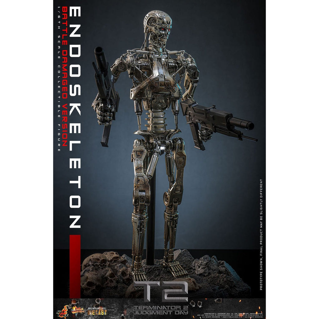 Zdjęcie produktu Terminator – figurka kolekcjonerska Masterpiece Endoskeleton 1:6 Battle Damaged Version