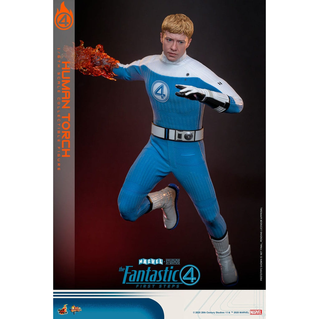 Zdjęcie produktu Fantastyczna Czwórka: First Steps – Figurka akcji Human Torch Masterpiece 1:6