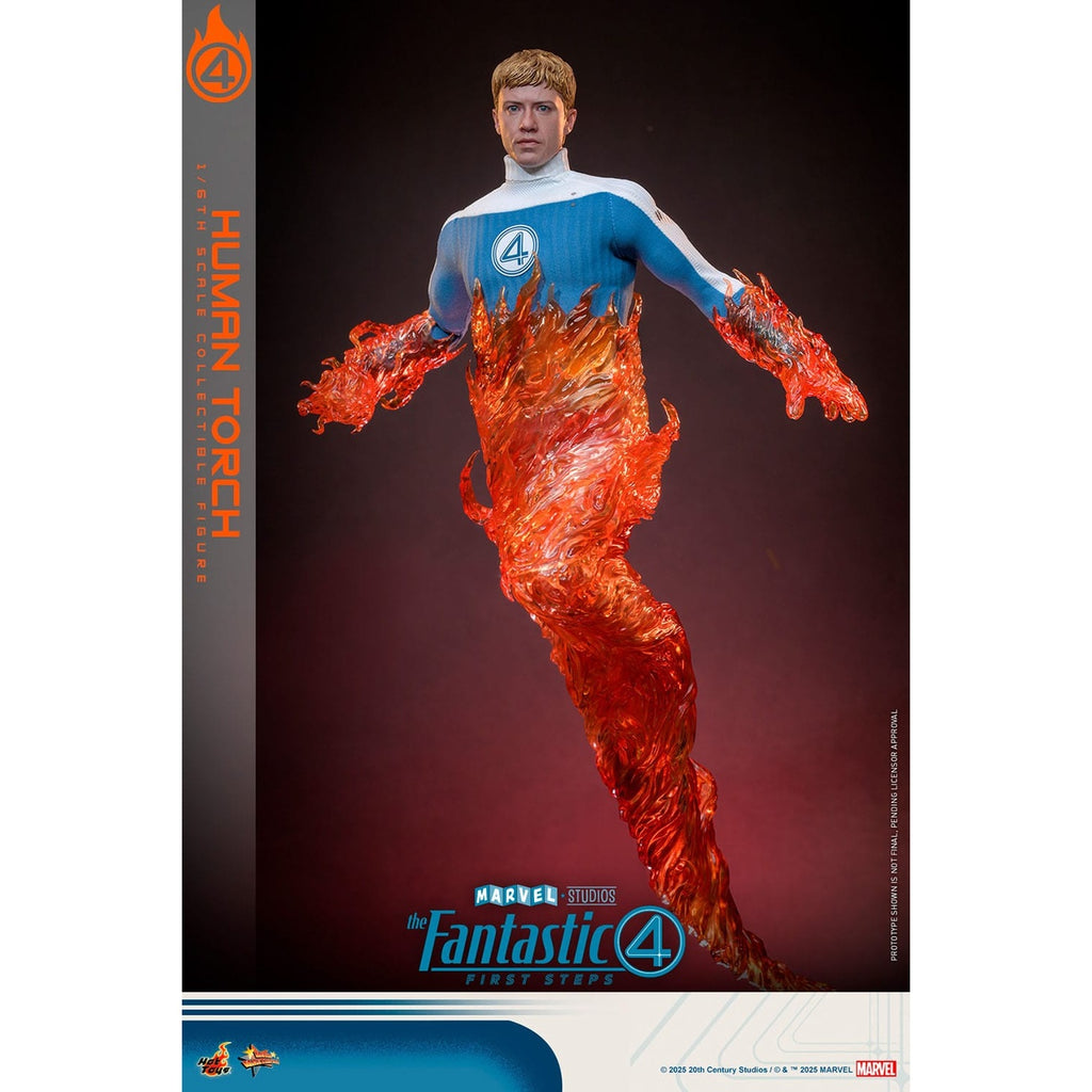 Zdjęcie produktu Fantastyczna Czwórka: First Steps – Figurka akcji Human Torch Masterpiece 1:6