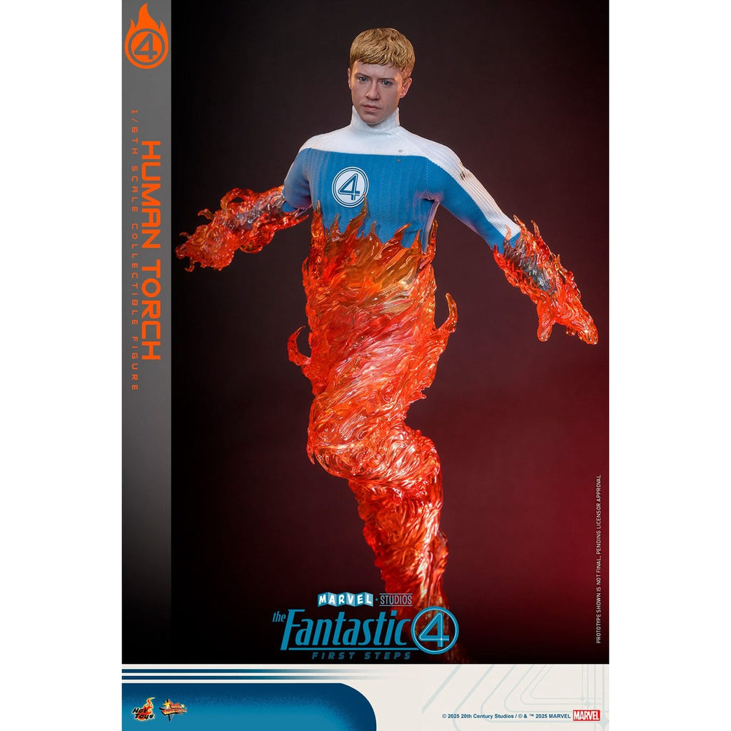Zdjęcie produktu Fantastyczna Czwórka: First Steps – Figurka akcji Human Torch Masterpiece 1:6
