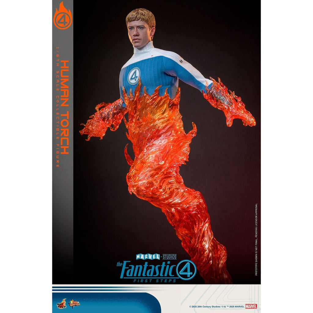 Zdjęcie produktu Fantastyczna Czwórka: First Steps – Figurka akcji Human Torch Masterpiece 1:6