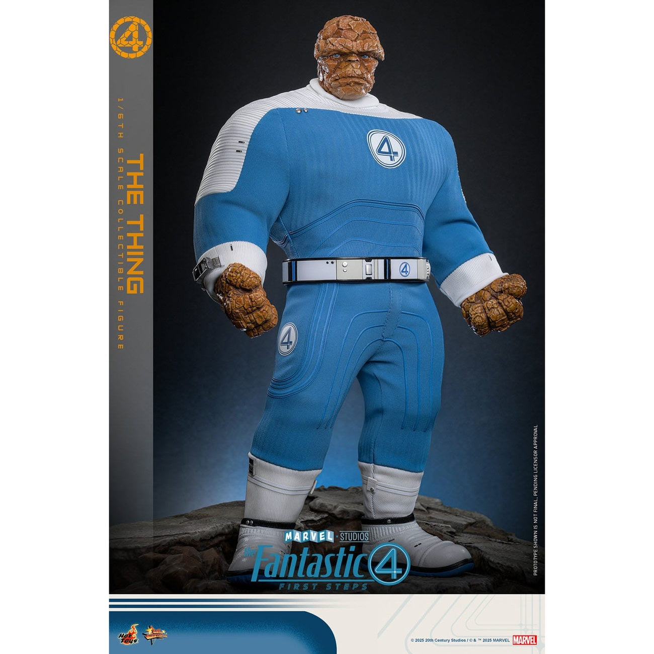 Zdjęcie produktu Fantastyczna Czwórka: First Steps – Figurka The Thing Masterpiece 1:6