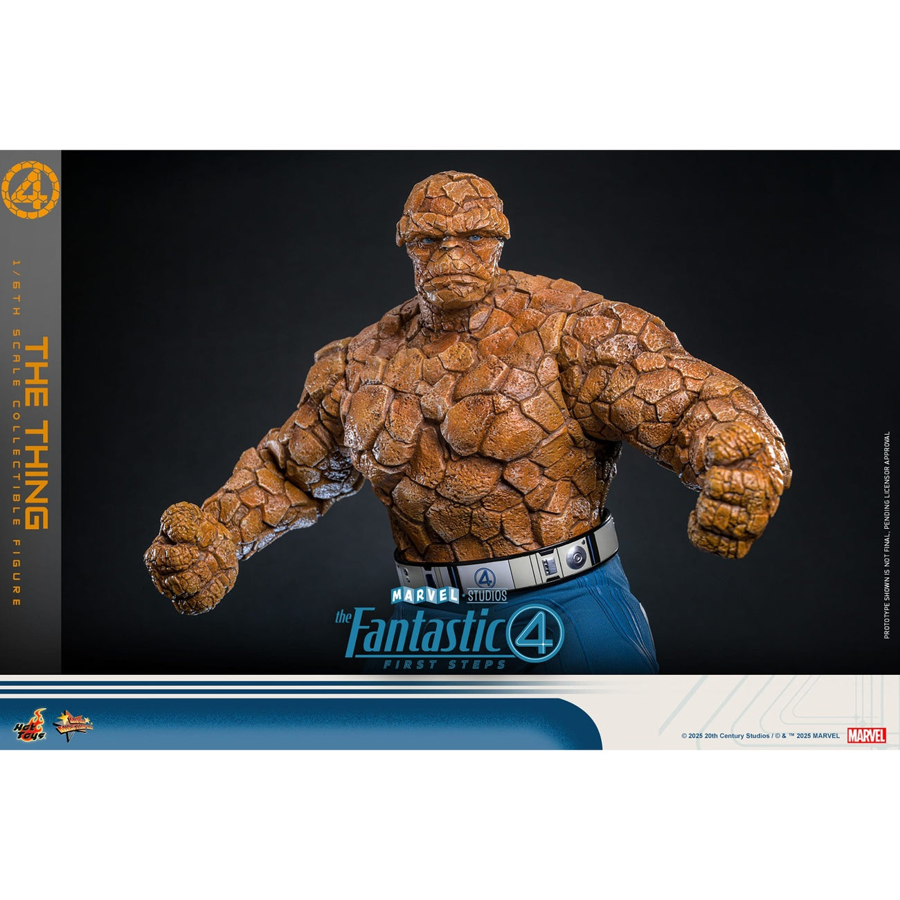 Zdjęcie produktu Fantastyczna Czwórka: First Steps – Figurka The Thing Masterpiece 1:6