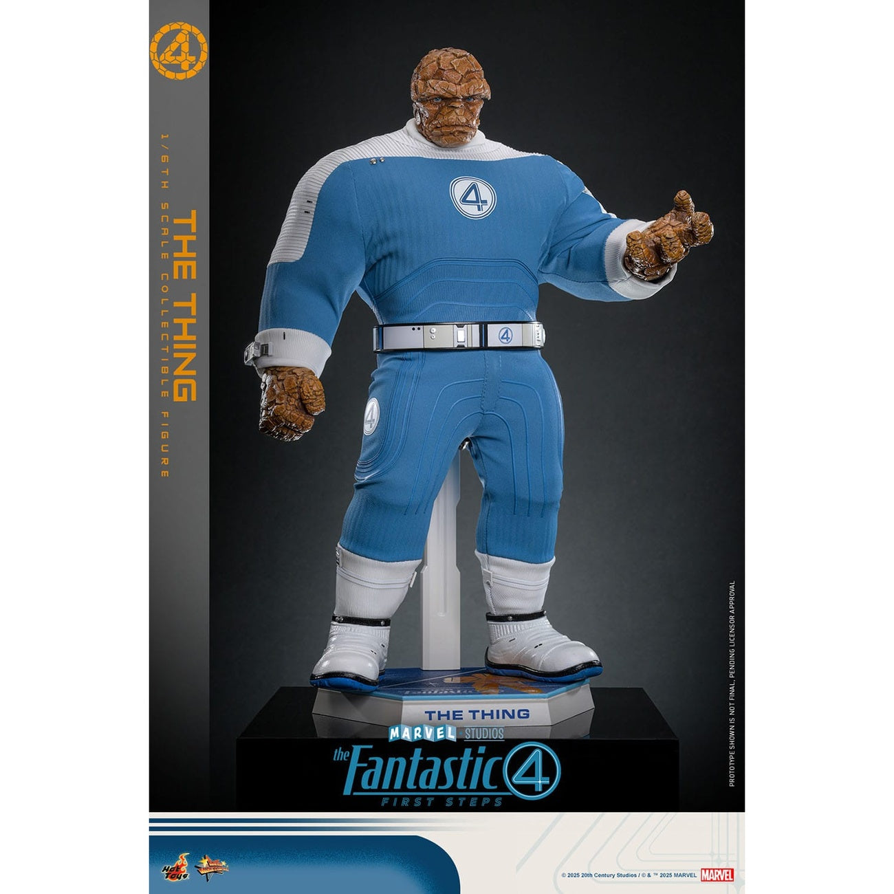 Zdjęcie produktu Fantastyczna Czwórka: First Steps – Figurka The Thing Masterpiece 1:6