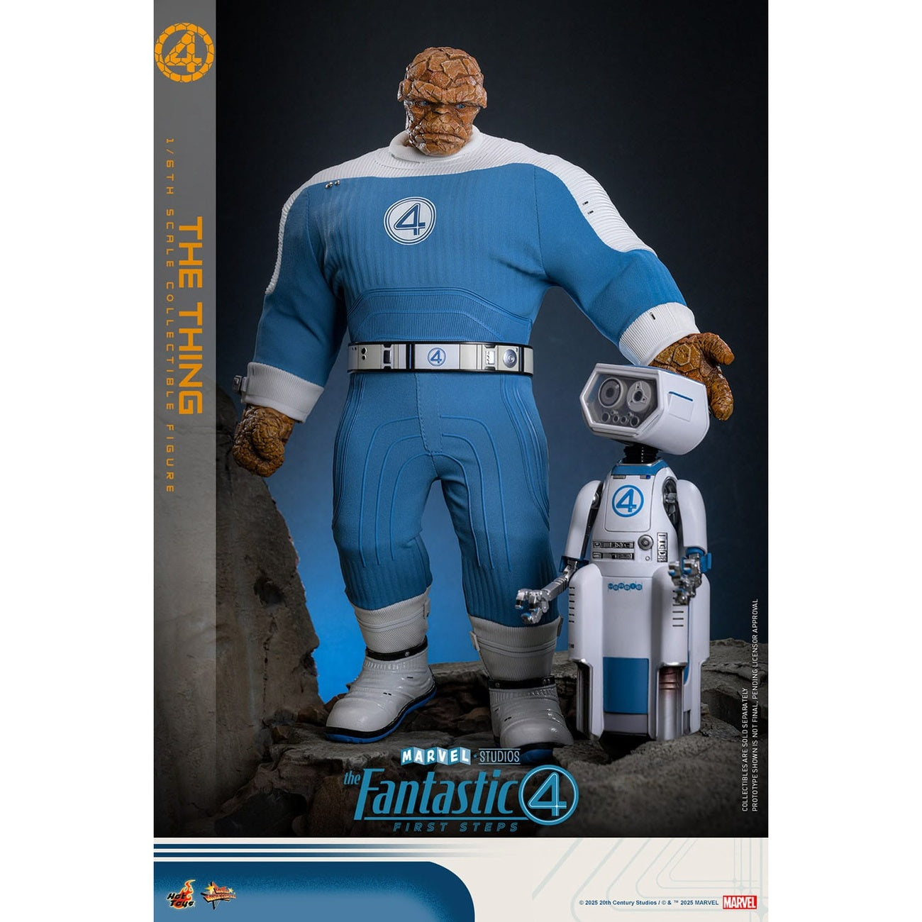 Zdjęcie produktu Fantastyczna Czwórka: First Steps – Figurka The Thing Masterpiece 1:6