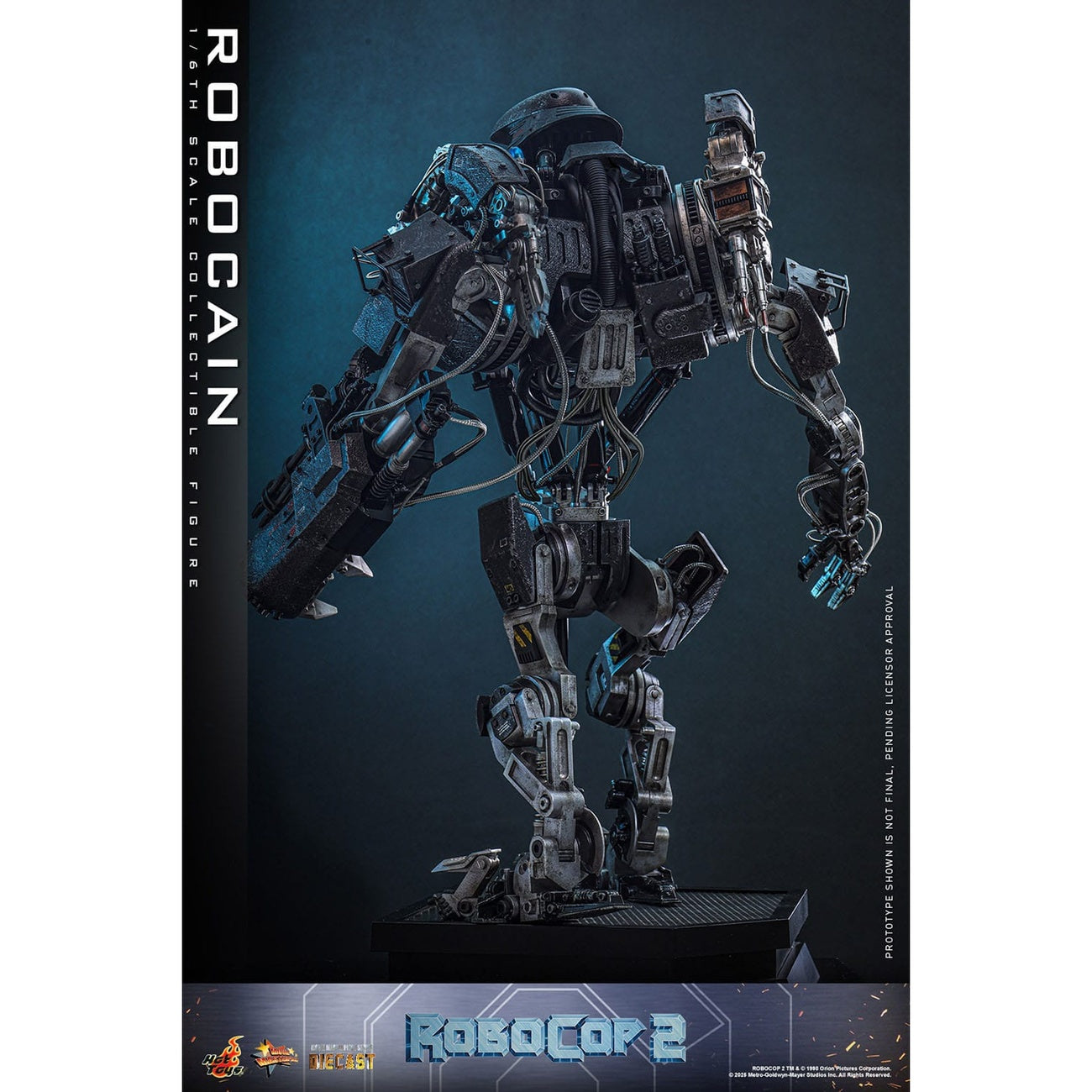 Zdjęcie produktu RoboCop 2 - RoboCain figurka akcji Masterpiece w skali 1:6