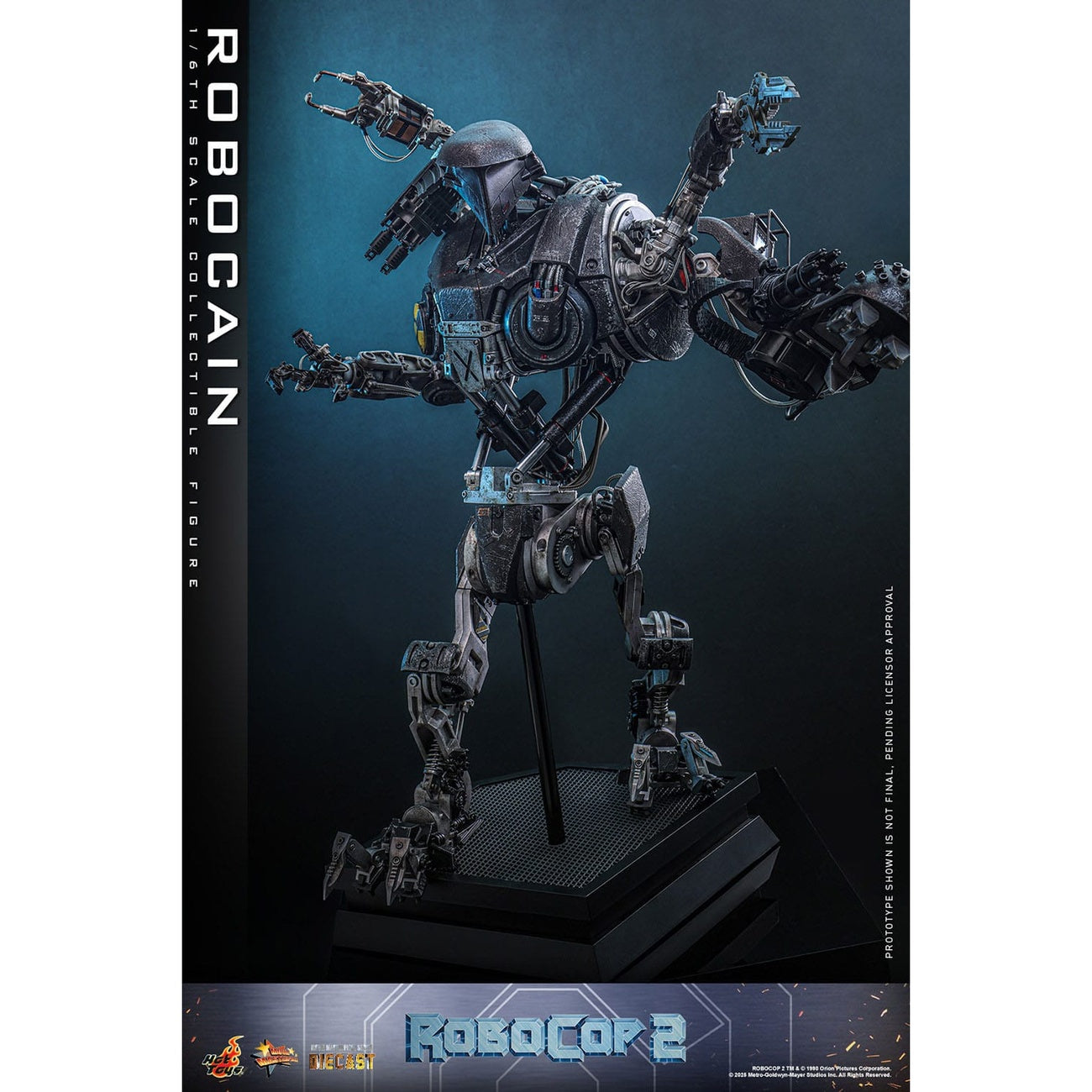 Zdjęcie produktu RoboCop 2 - RoboCain figurka akcji Masterpiece w skali 1:6