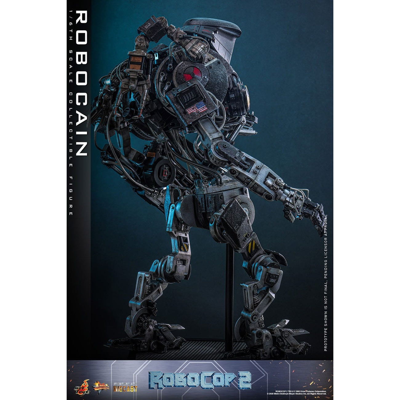 Zdjęcie produktu RoboCop 2 - RoboCain figurka akcji Masterpiece w skali 1:6