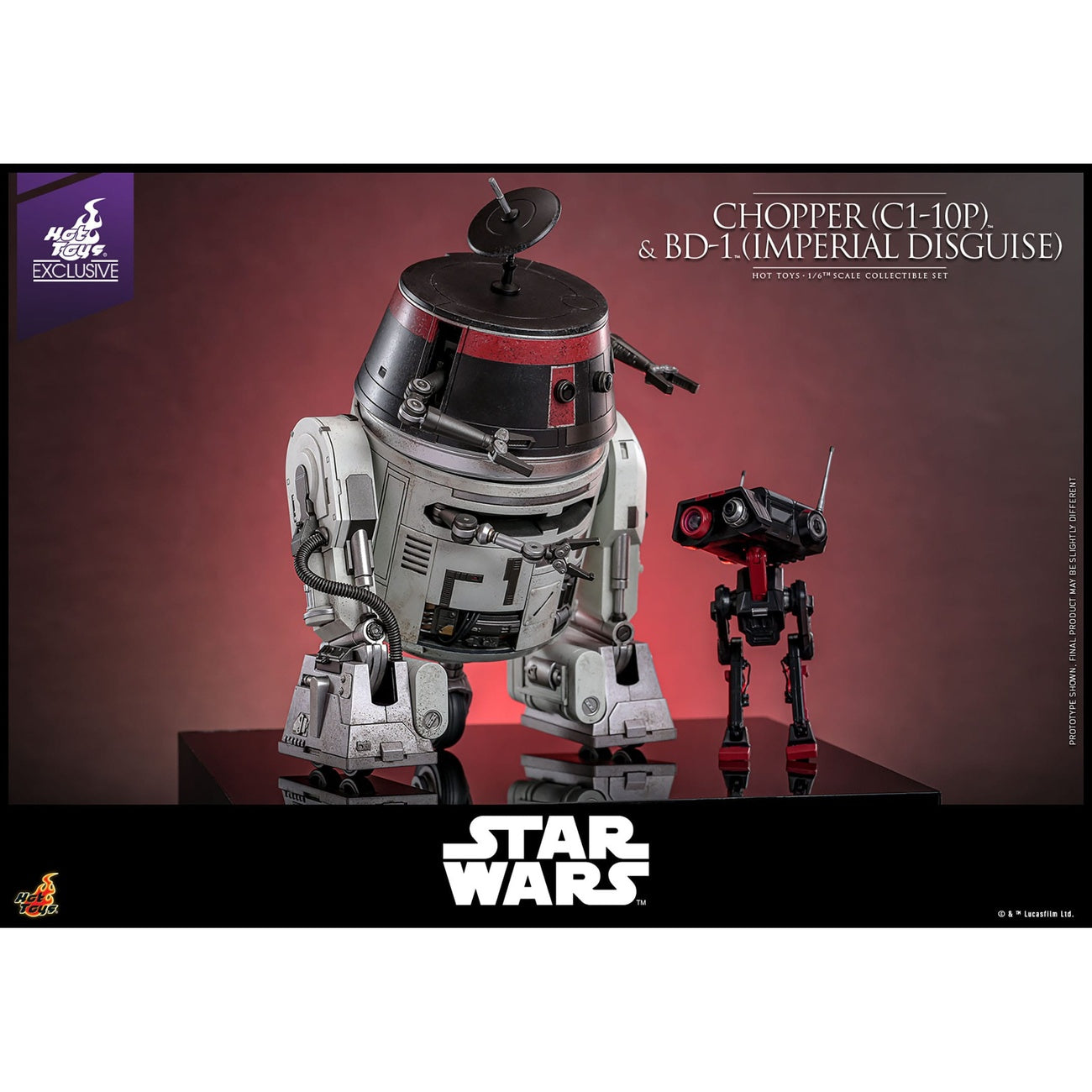 Zdjęcie produktu Star Wars – Zestaw figurek akcji Chopper i BD-1