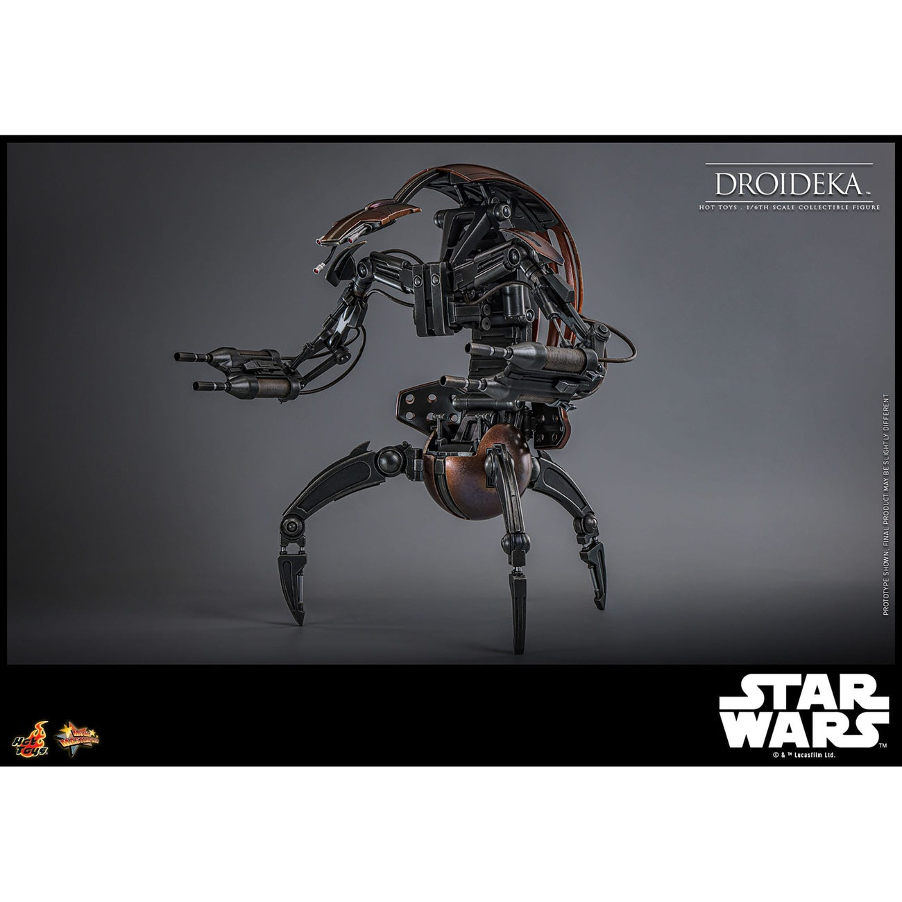 Zdjęcie produktu Star Wars Epizod I – Droideka Masterpiece figurka akcji 1:6