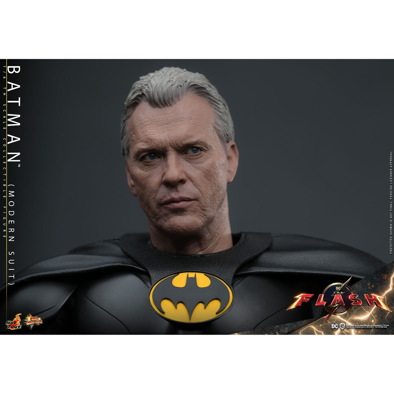 Zdjęcie produktu DC Comics: The Flash – Batman (nowoczesny kostium) figurka kolekcjonerska Masterpiece 1:6