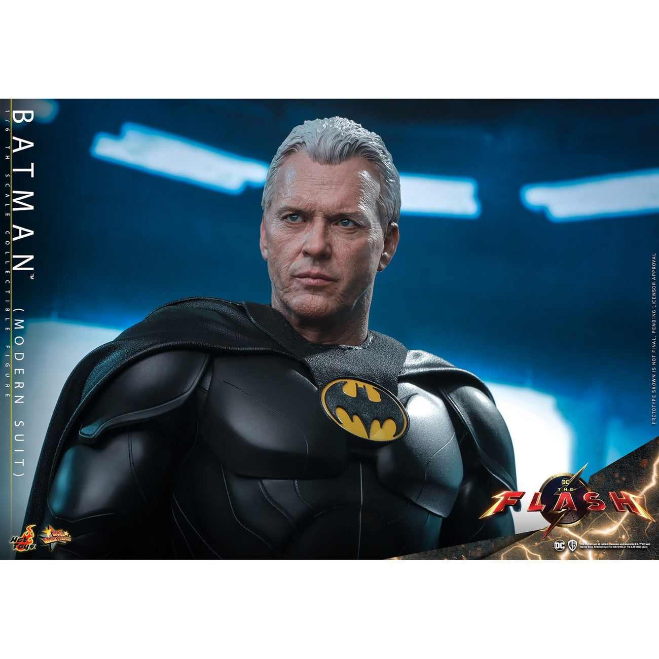 Zdjęcie produktu DC Comics: The Flash – Batman (nowoczesny kostium) figurka kolekcjonerska Masterpiece 1:6