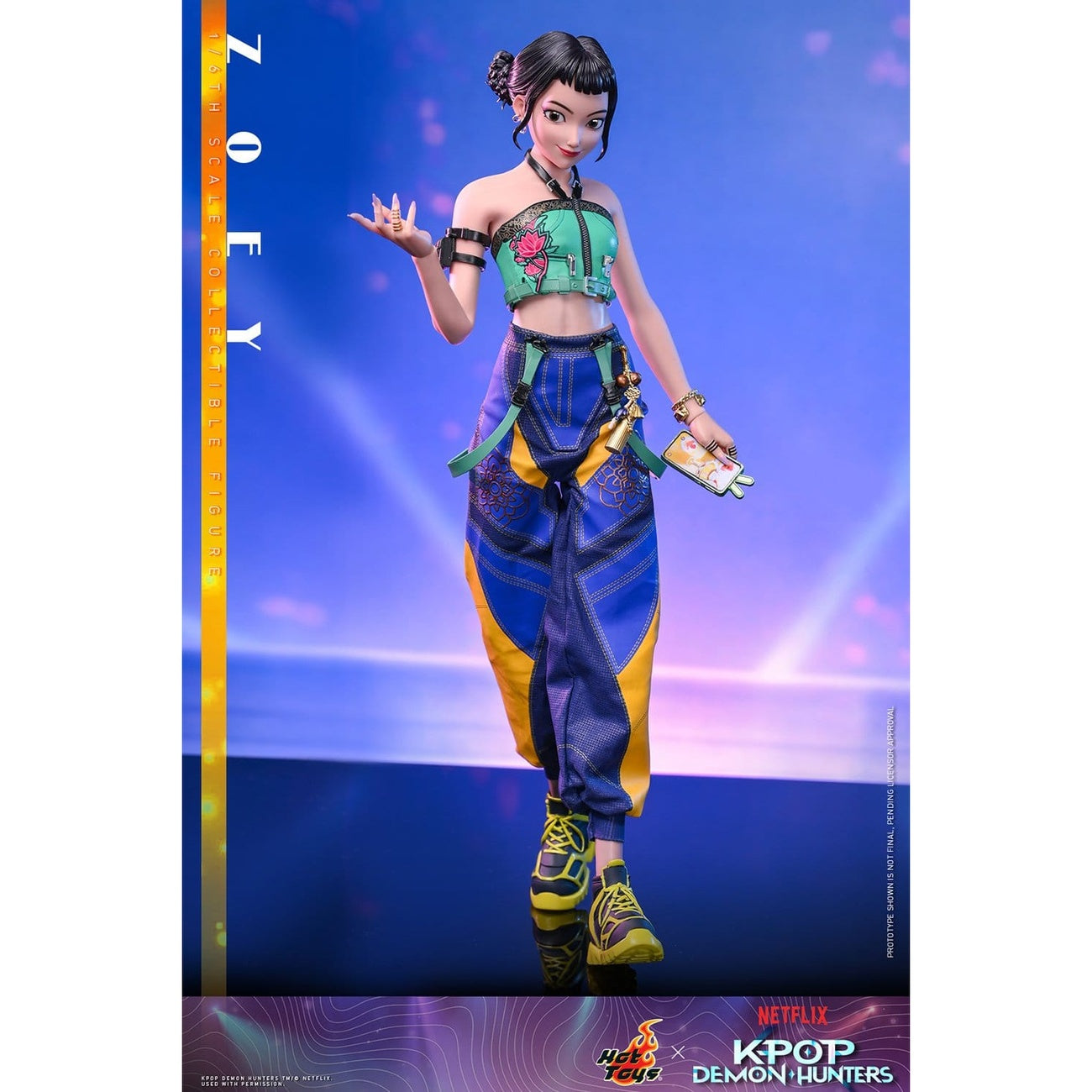 Zdjęcie produktu KPop Demon Hunters – figurka akcji Zoey 1:6