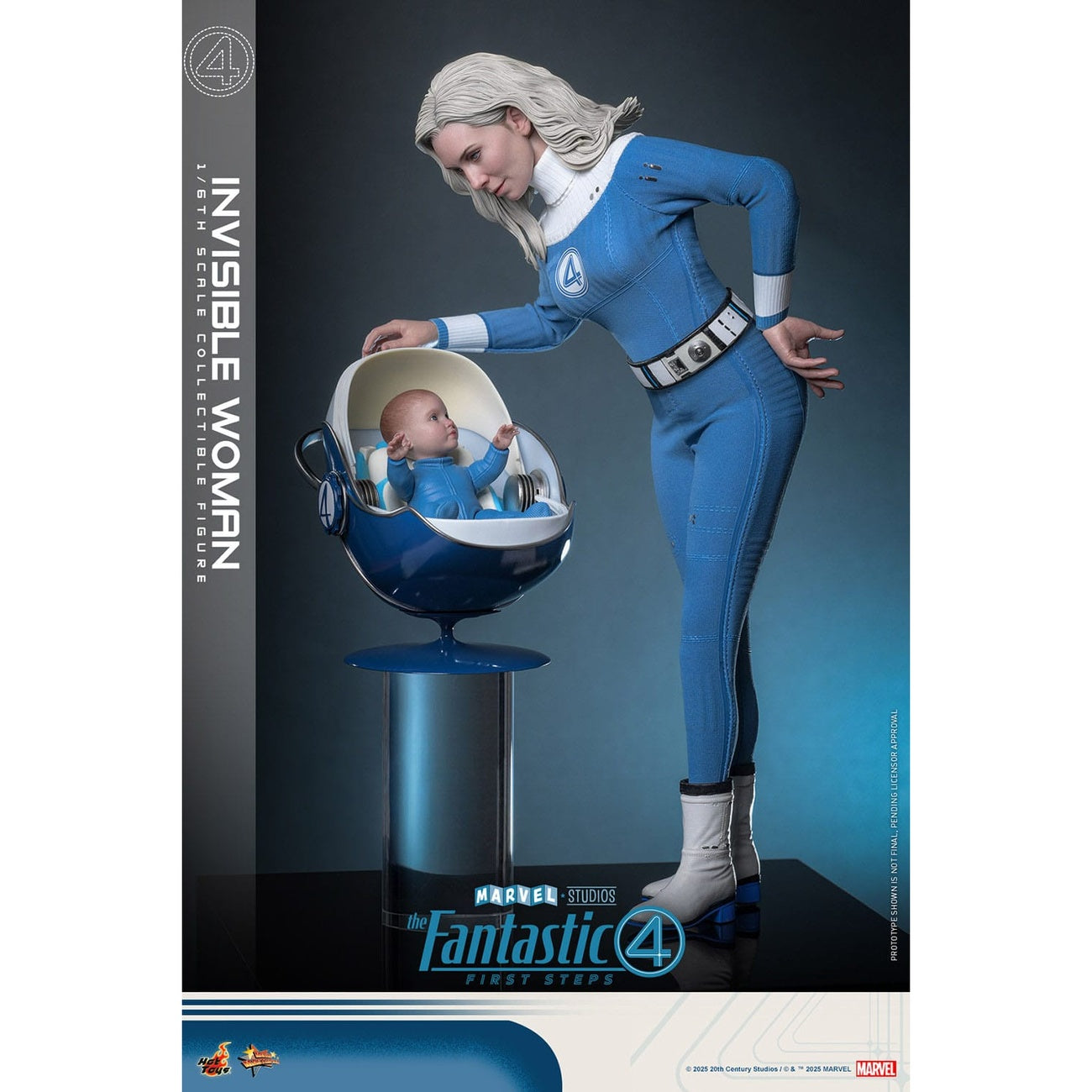 Product image The Fantastic Four: First Steps - Invisible Woman Masterpiece 1:6 Scale Action Figure