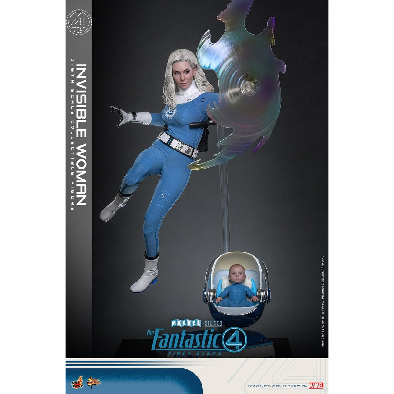 Product image The Fantastic Four: First Steps - Invisible Woman Masterpiece 1:6 Scale Action Figure