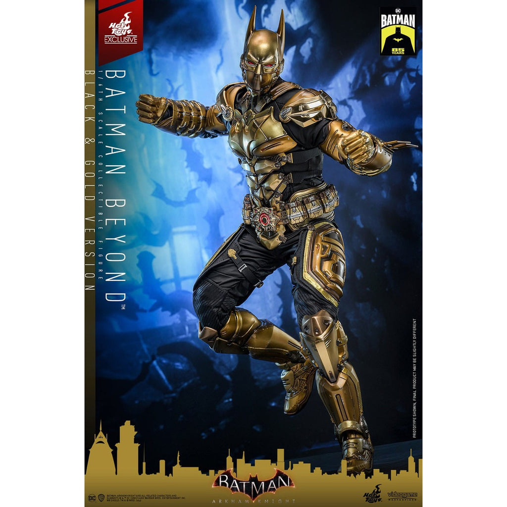 Zdjęcie produktu Batman: Arkham Knight - Batman Beyond figurka kolekcjonerska Masterpiece 1:6 w wersji czarno‑złotej