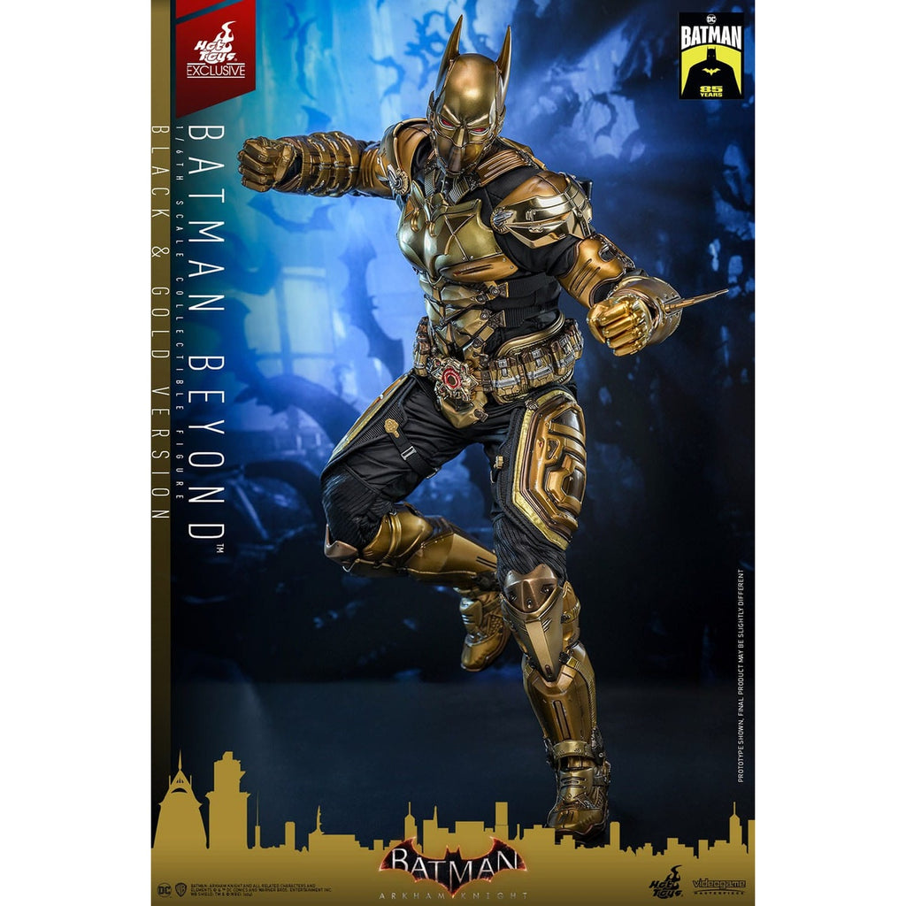 Zdjęcie produktu Batman: Arkham Knight - Batman Beyond figurka kolekcjonerska Masterpiece 1:6 w wersji czarno‑złotej