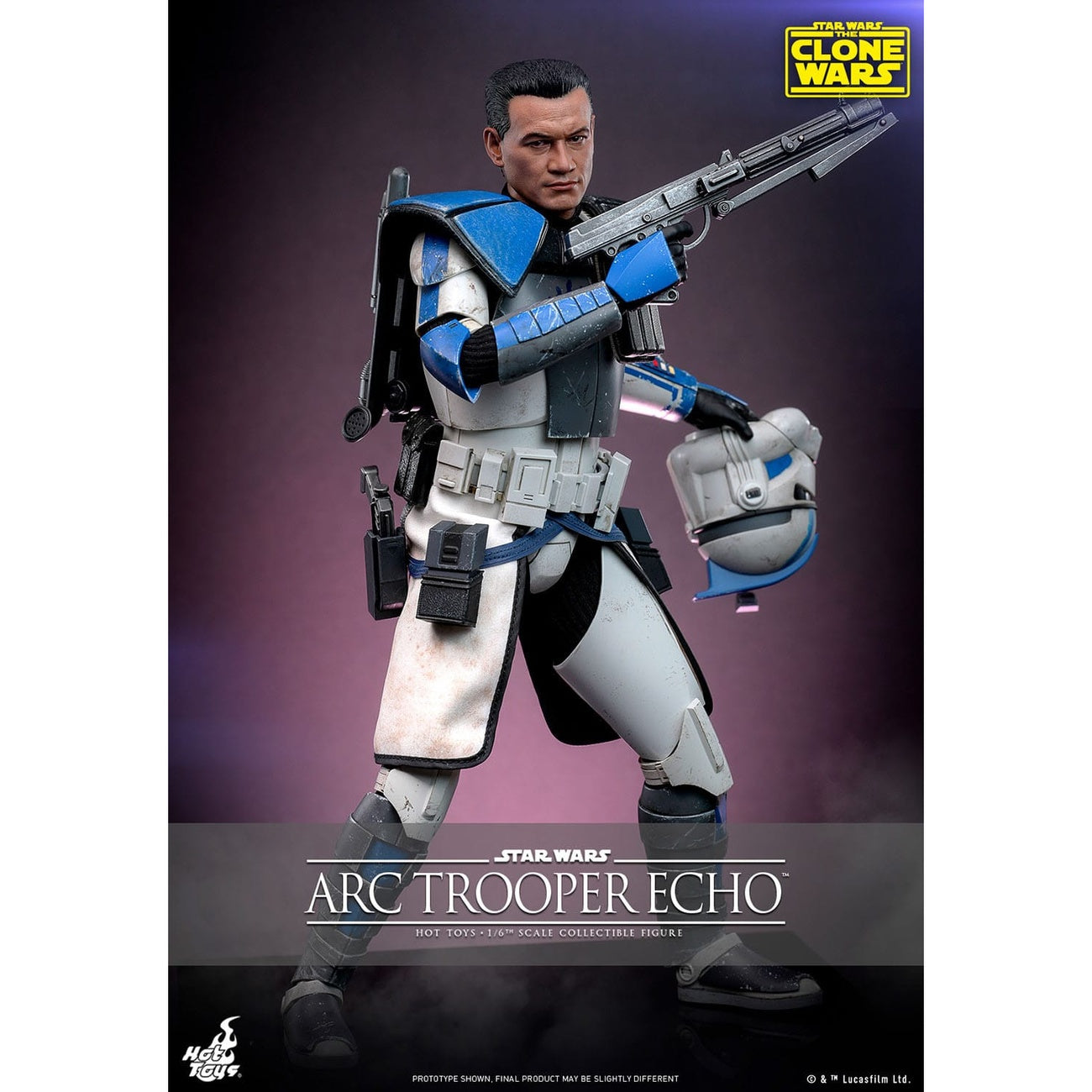 Zdjęcie produktu Star Wars: The Clone Wars – Figurka ARC Trooper Echo w skali 1:6