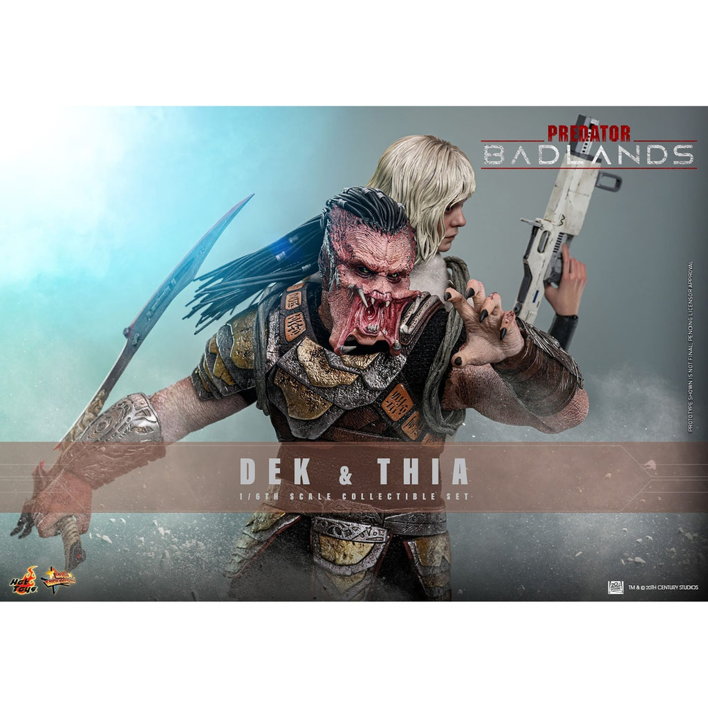 Zdjęcie produktu Predator: Badlands – figurka akcji Dek & Thia Masterpiece w skali 1:6