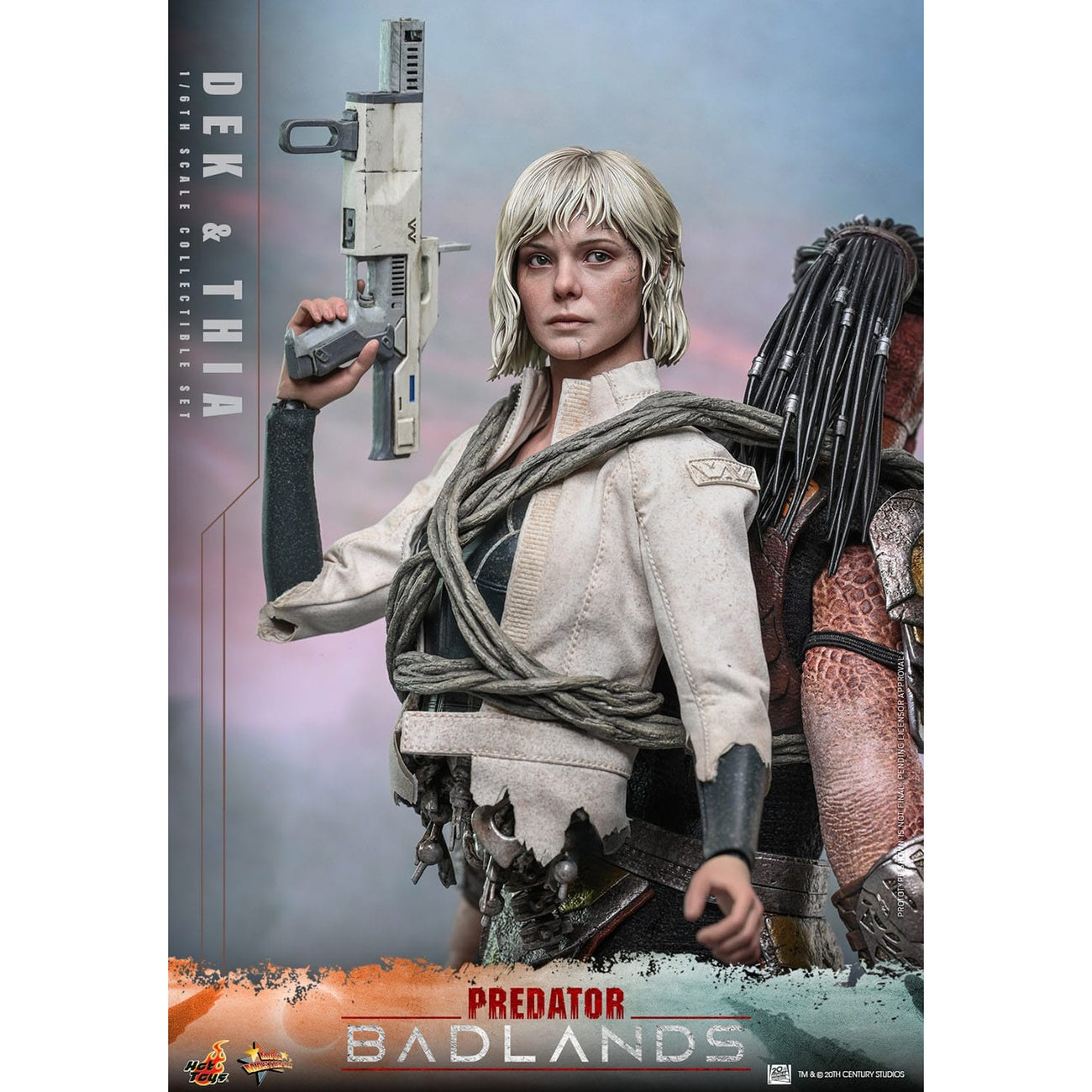Zdjęcie produktu Predator: Badlands – figurka akcji Dek & Thia Masterpiece w skali 1:6