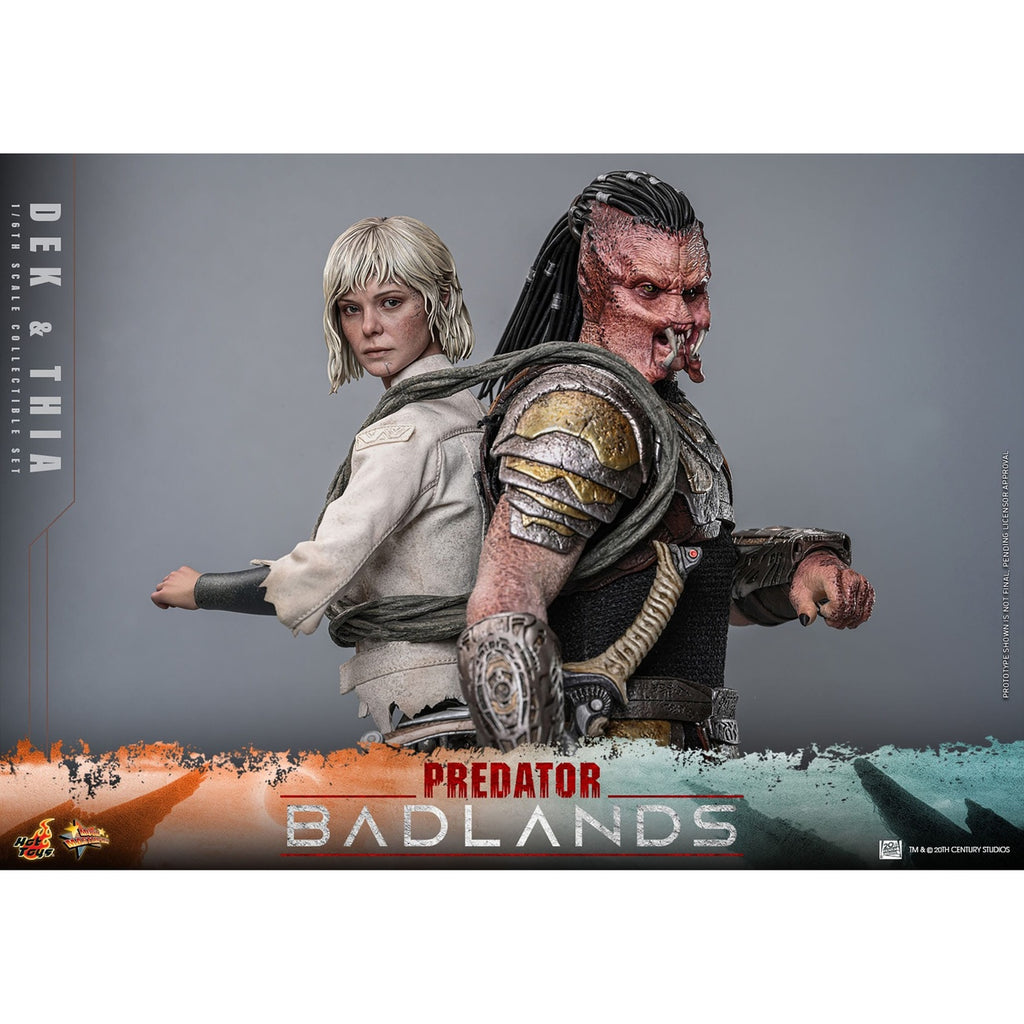Zdjęcie produktu Predator: Badlands – figurka akcji Dek & Thia Masterpiece w skali 1:6