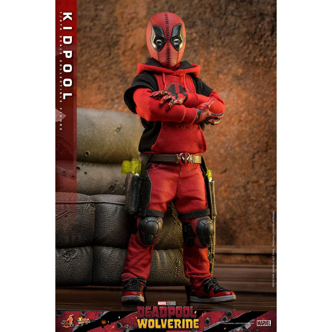 Product image Deadpool & Wolverine - Kidpool Masterpiece 1:6 Action Figure