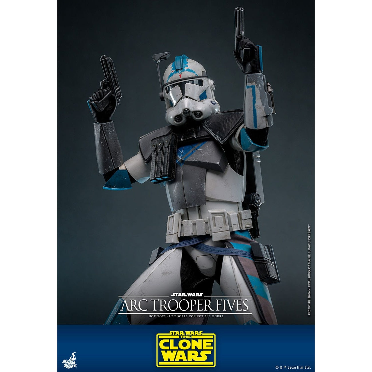 Zdjęcie produktu Star Wars: The Clone Wars – figurka ARC Trooper Fives w skali 1:6