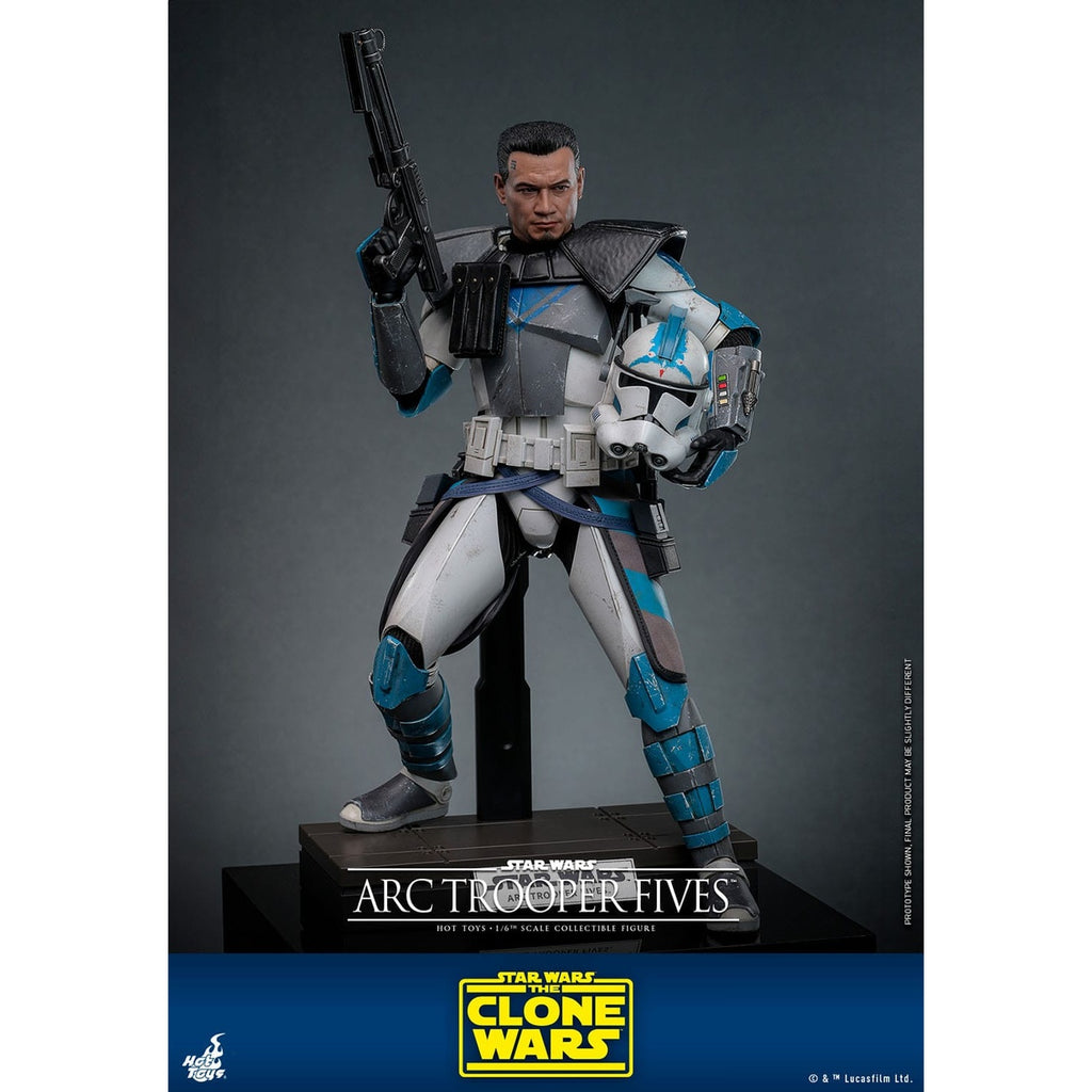 Zdjęcie produktu Star Wars: The Clone Wars – figurka ARC Trooper Fives w skali 1:6