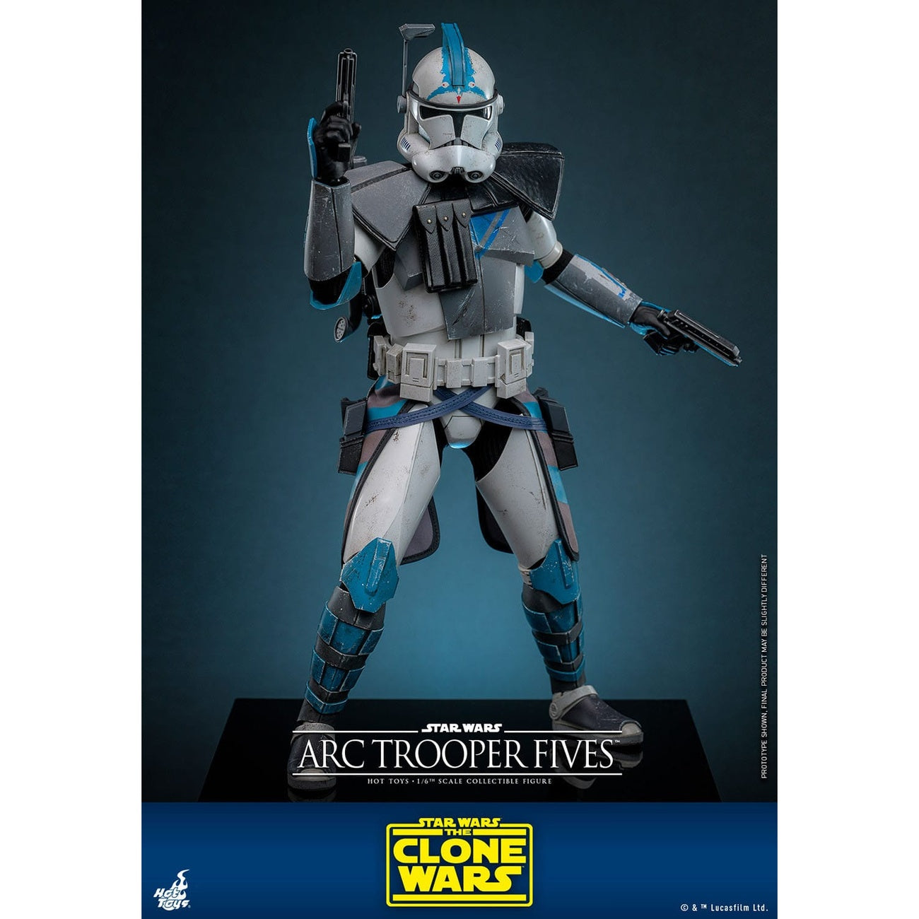 Zdjęcie produktu Star Wars: The Clone Wars – figurka ARC Trooper Fives w skali 1:6