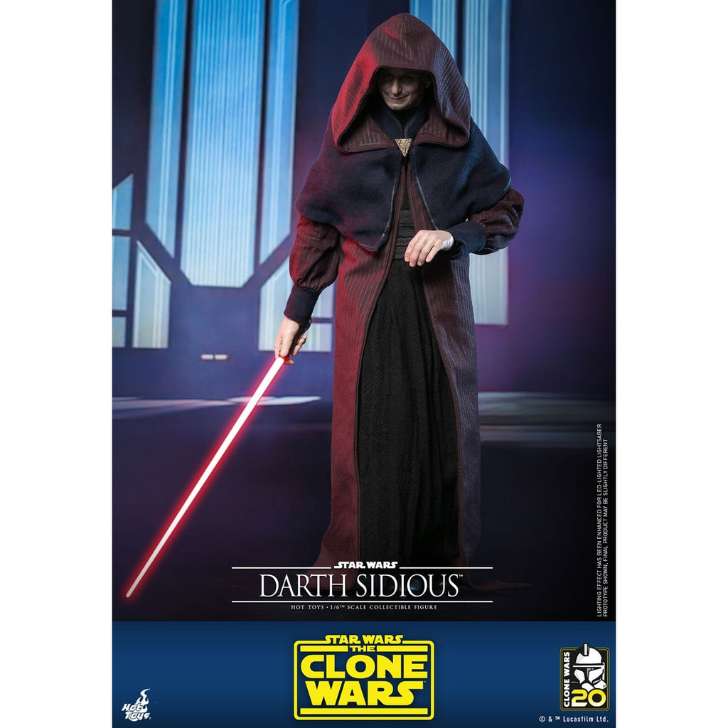 Zdjęcie produktu Star Wars: The Clone Wars – Figurka akcji Darth Sidious 1:6