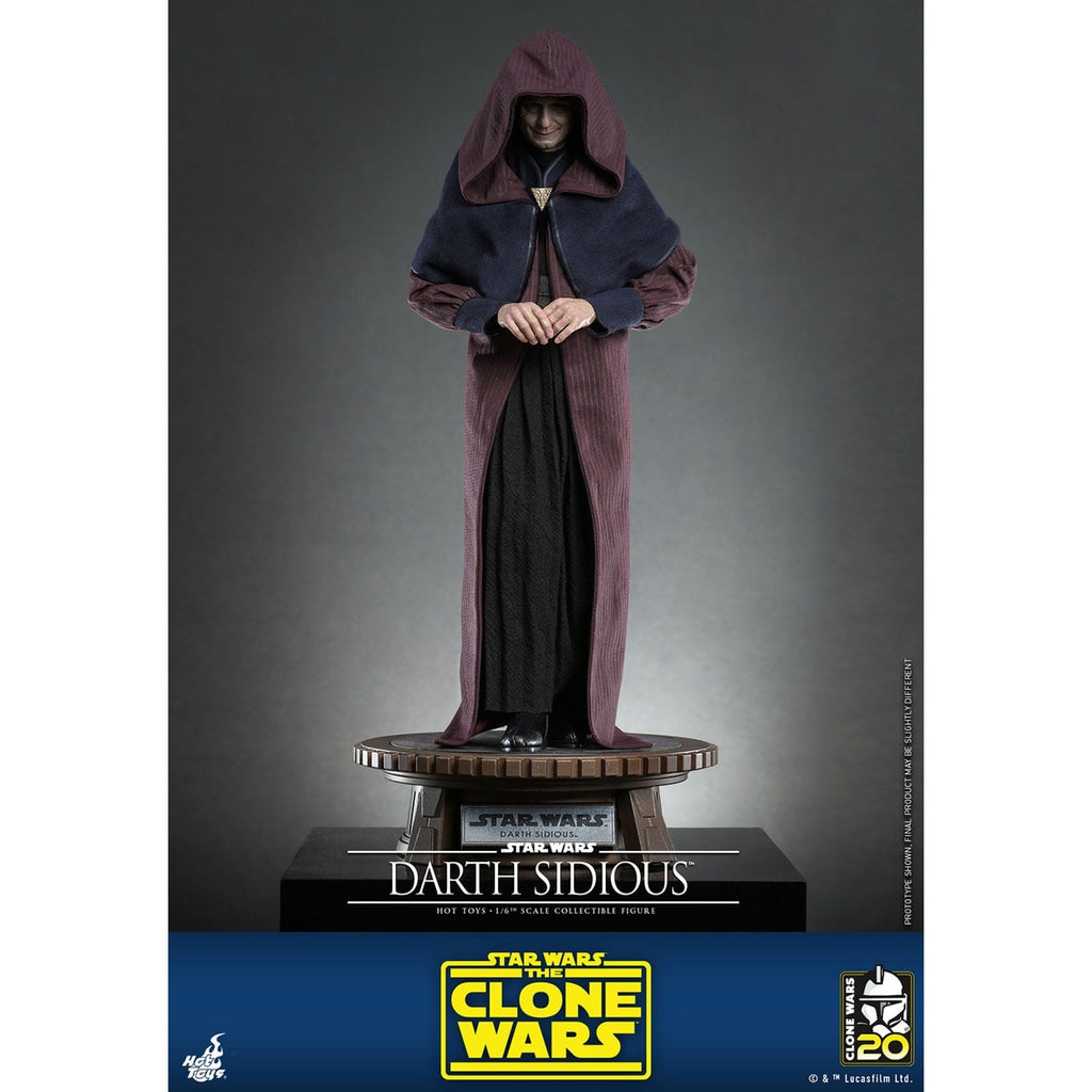 Zdjęcie produktu Star Wars: The Clone Wars – Figurka akcji Darth Sidious 1:6
