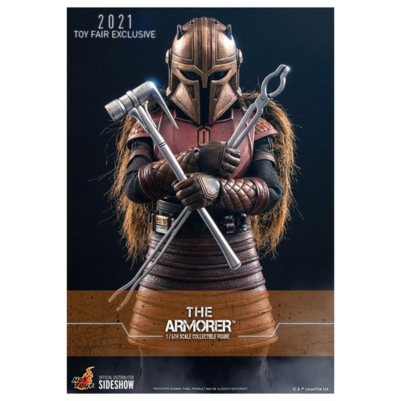 Zdjęcie produktu Star Wars The Mandalorian – figurka The Armorer 1:6 Toy Fair Exclusive 2021