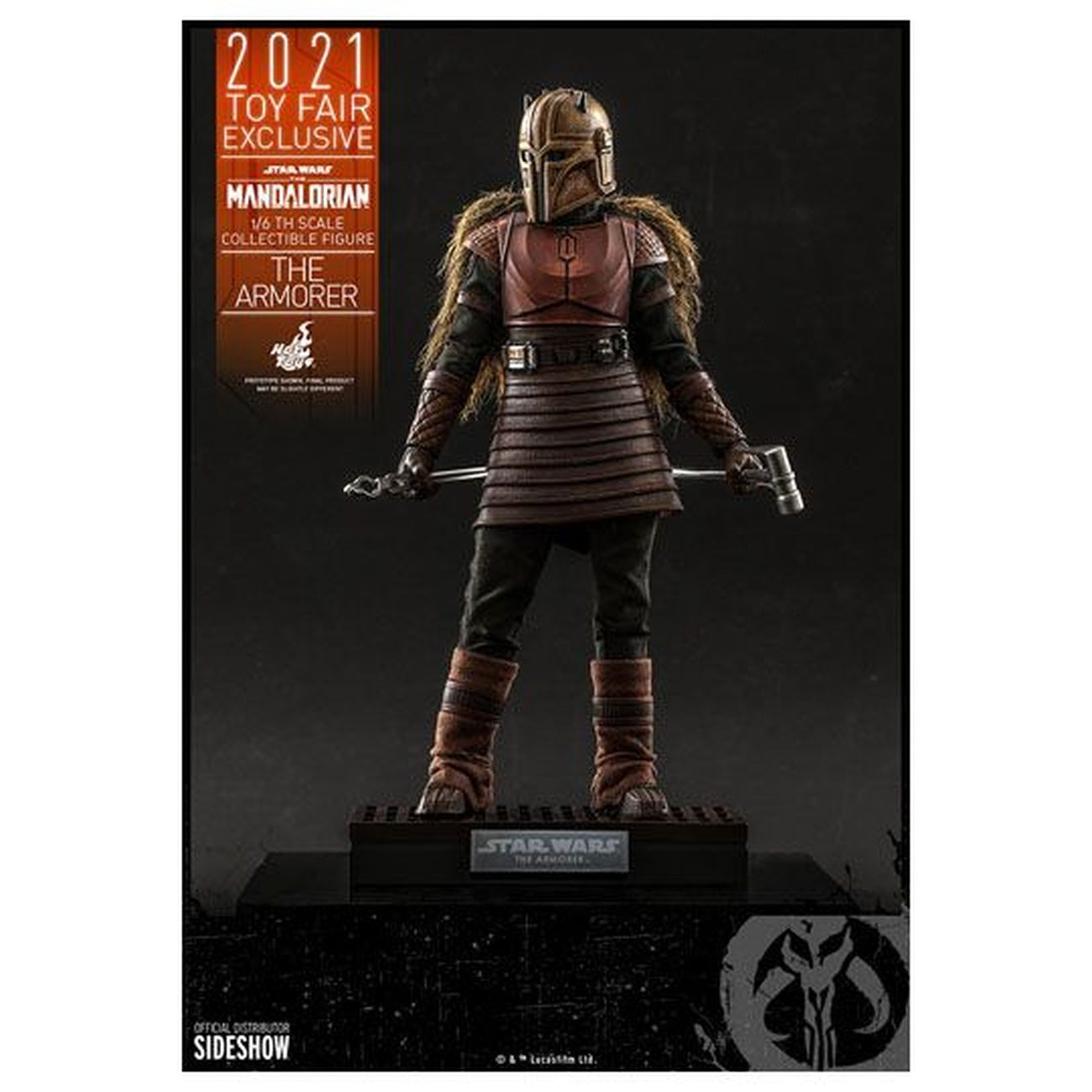 Zdjęcie produktu Star Wars The Mandalorian – figurka The Armorer 1:6 Toy Fair Exclusive 2021