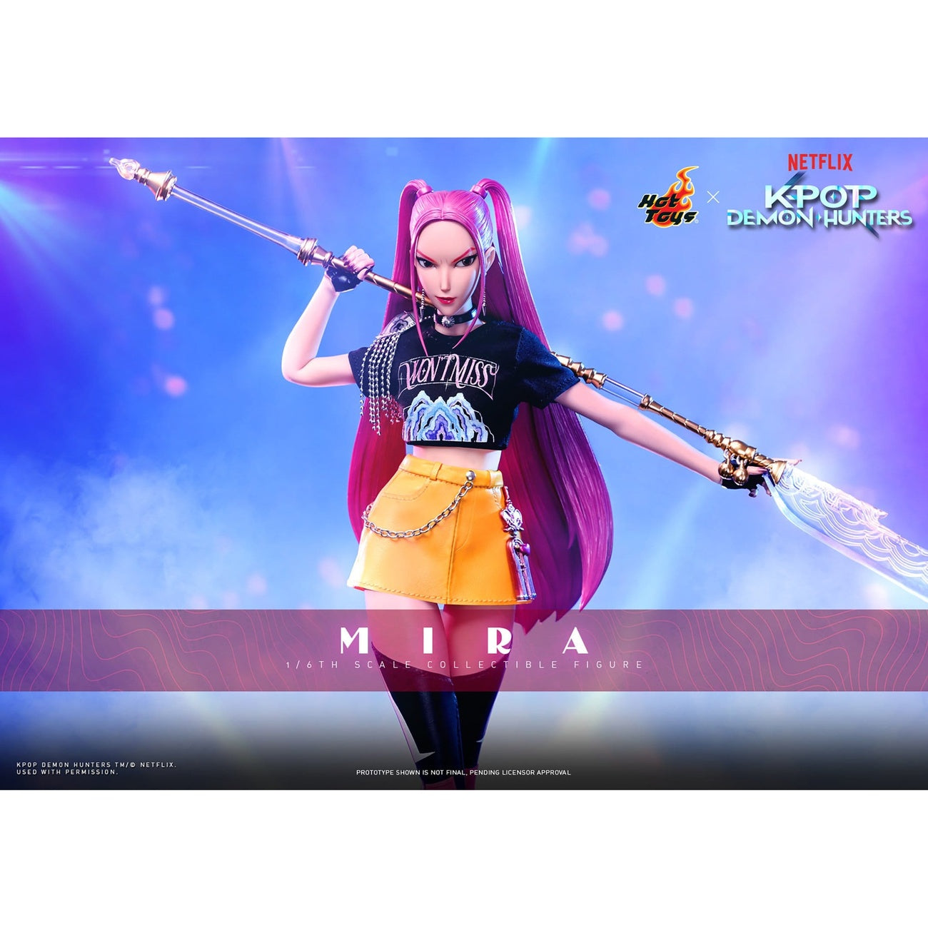 Zdjęcie produktu KPop Demon Hunters – Figurka akcji Mira 1:6