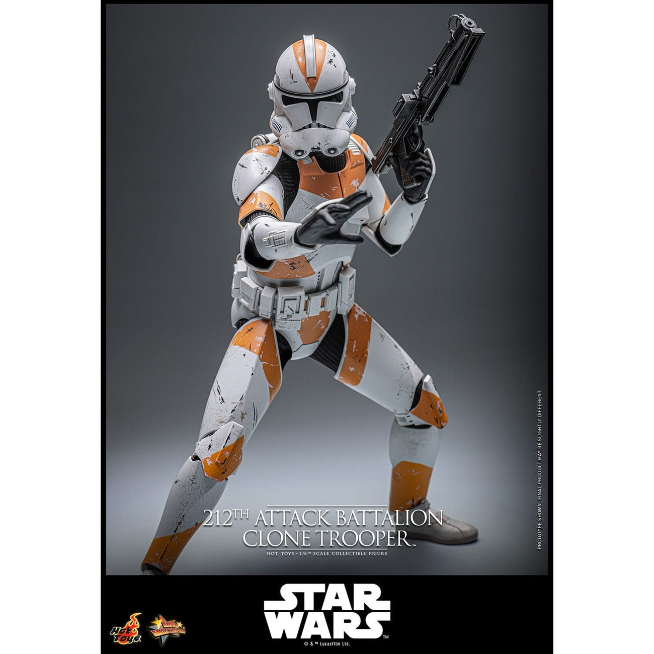 Zdjęcie produktu Star Wars: The Clone Wars – Figurka akcji 1:6 Clone Trooper 212th Attack Battalion