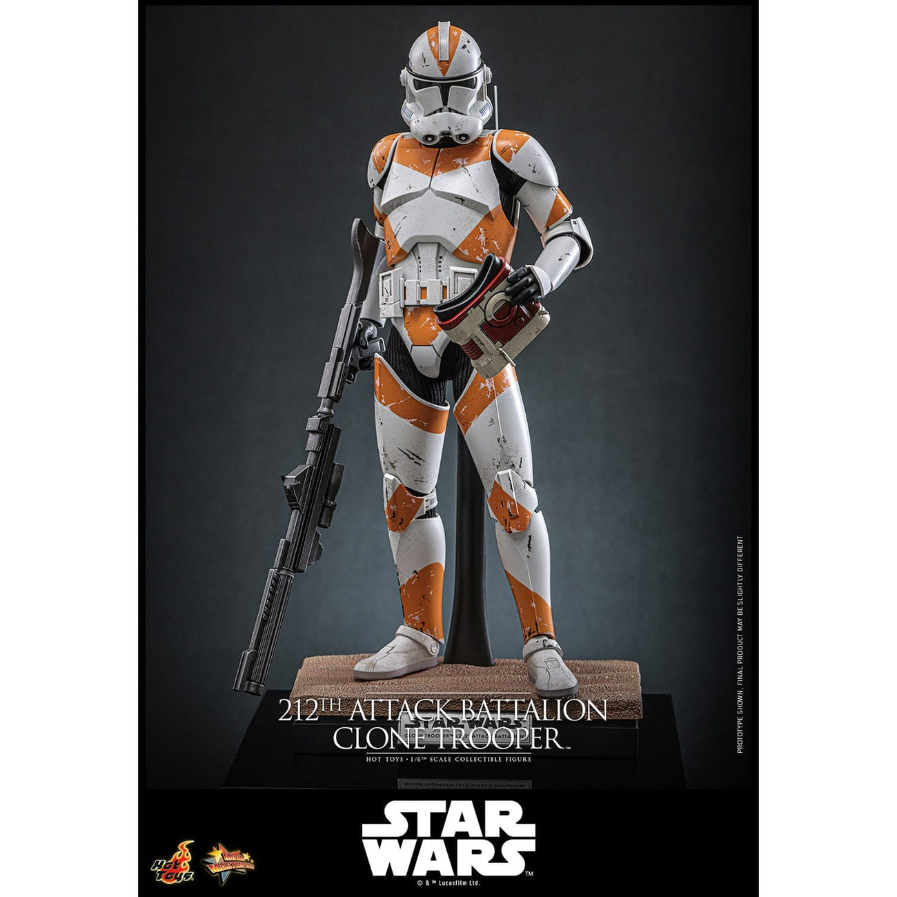 Zdjęcie produktu Star Wars: The Clone Wars – Figurka akcji 1:6 Clone Trooper 212th Attack Battalion