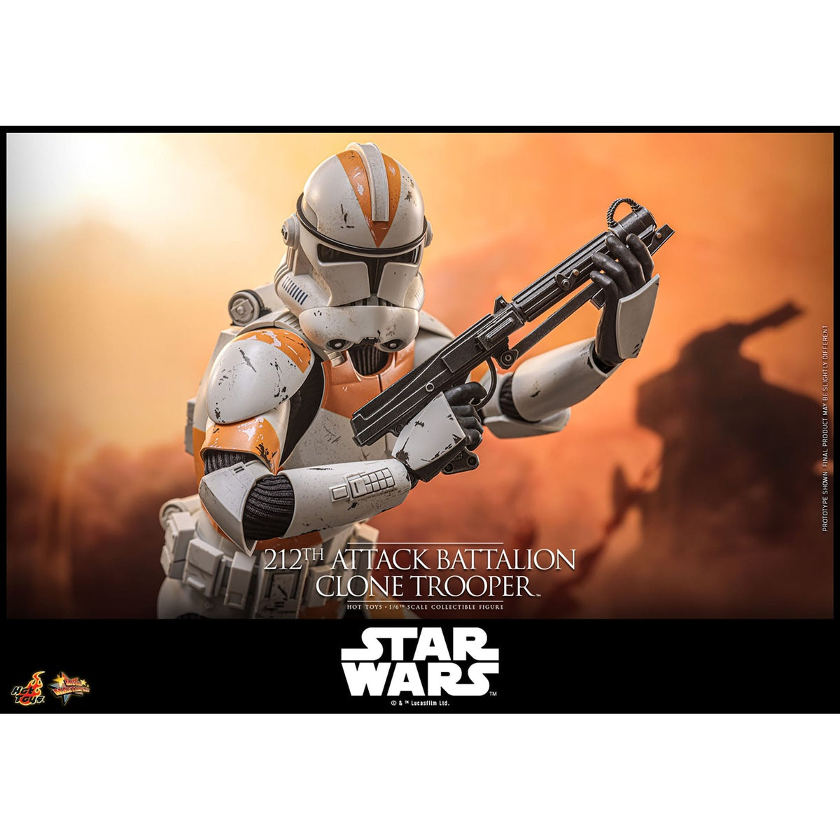 Zdjęcie produktu Star Wars: The Clone Wars – Figurka akcji 1:6 Clone Trooper 212th Attack Battalion